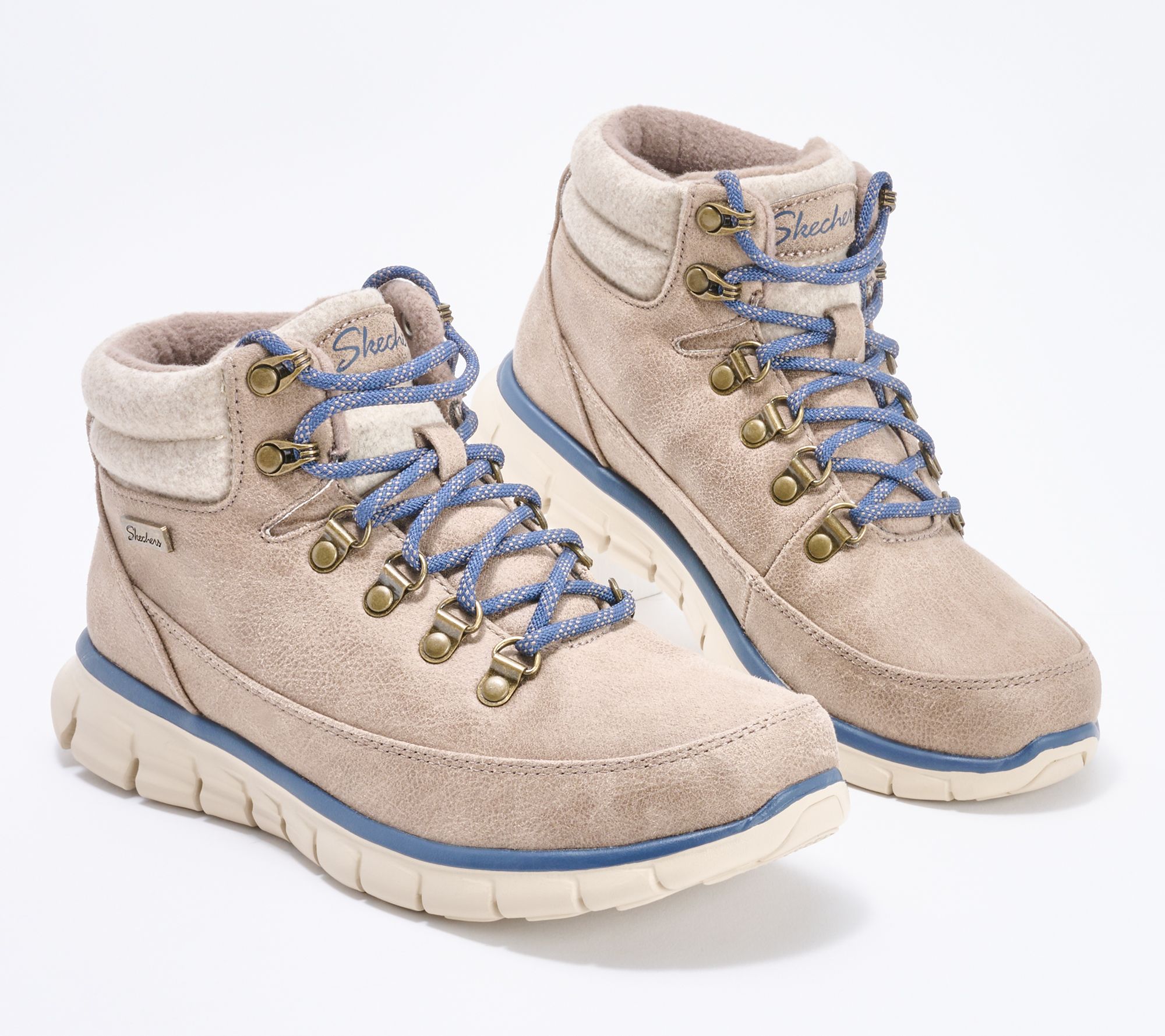 Skechers Synergy Water Repellent Hiker Boots - Seeker QVC.com