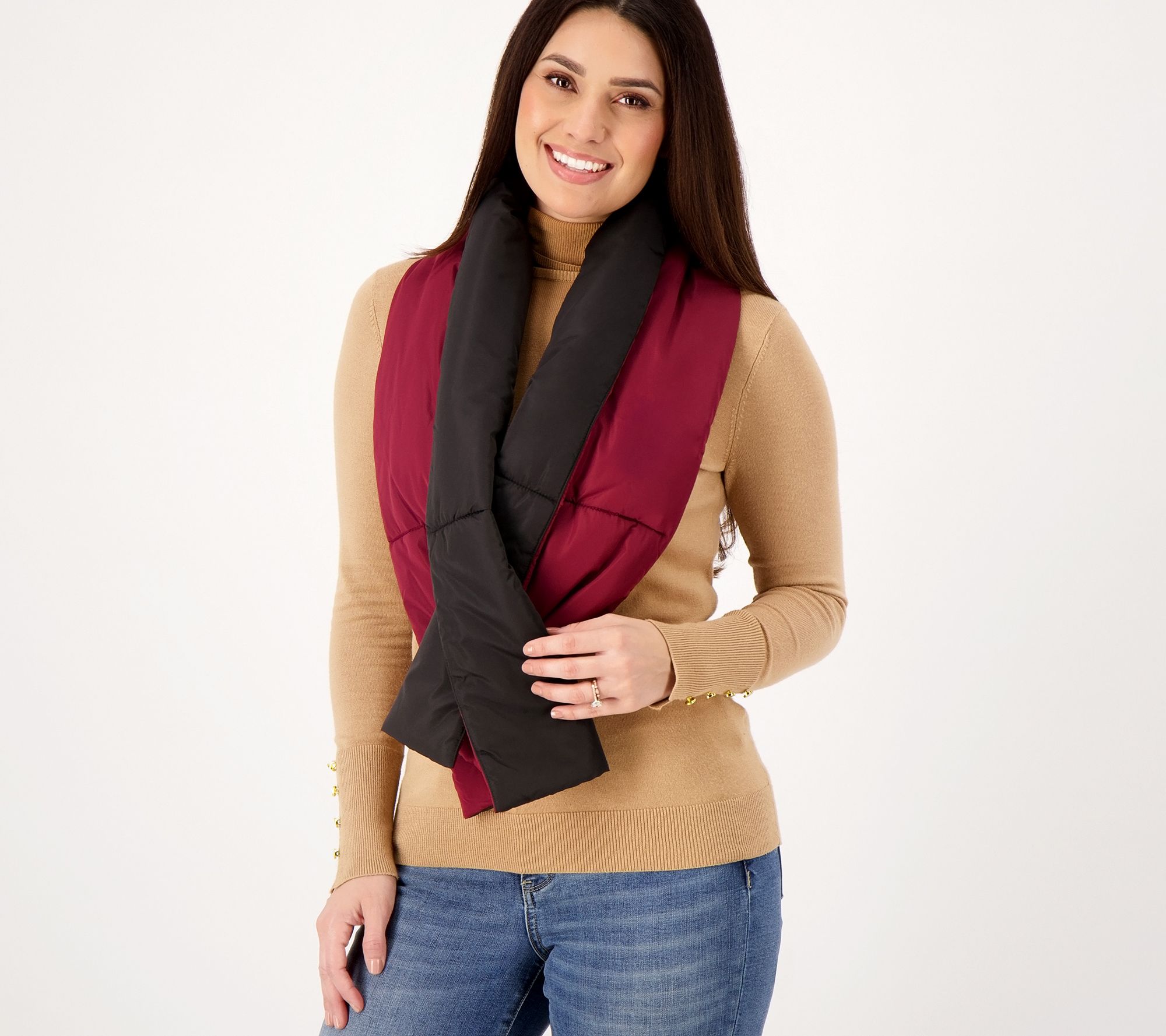 Nuage Reversible Pull Through Scarf 