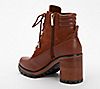 Vince Camuto Lace Up Heeled Leather Hiker Boots - Donenta, 1 of 2