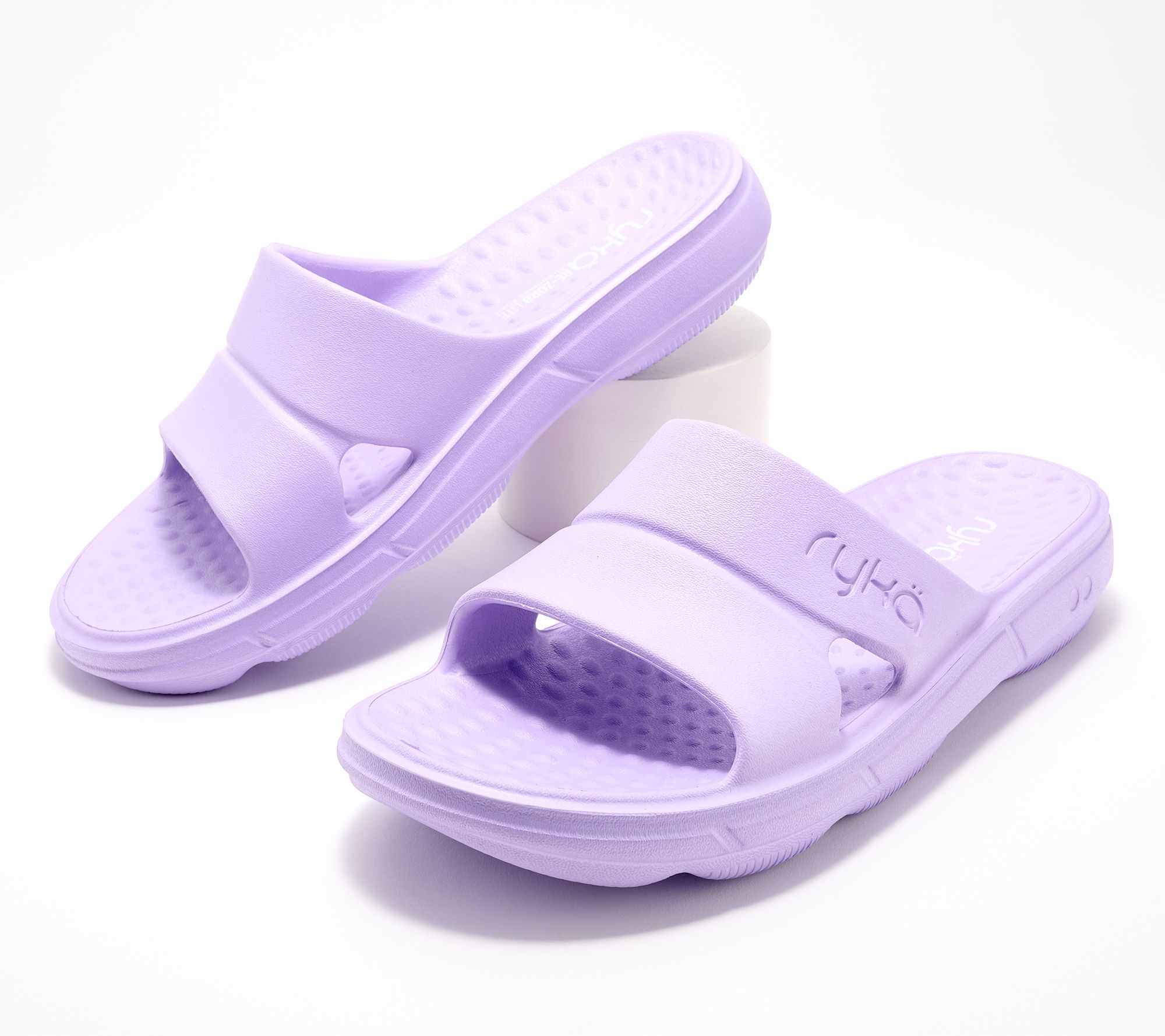 Ryka Ultimate Recovery Molded Slide Sandals - Restore Slide 