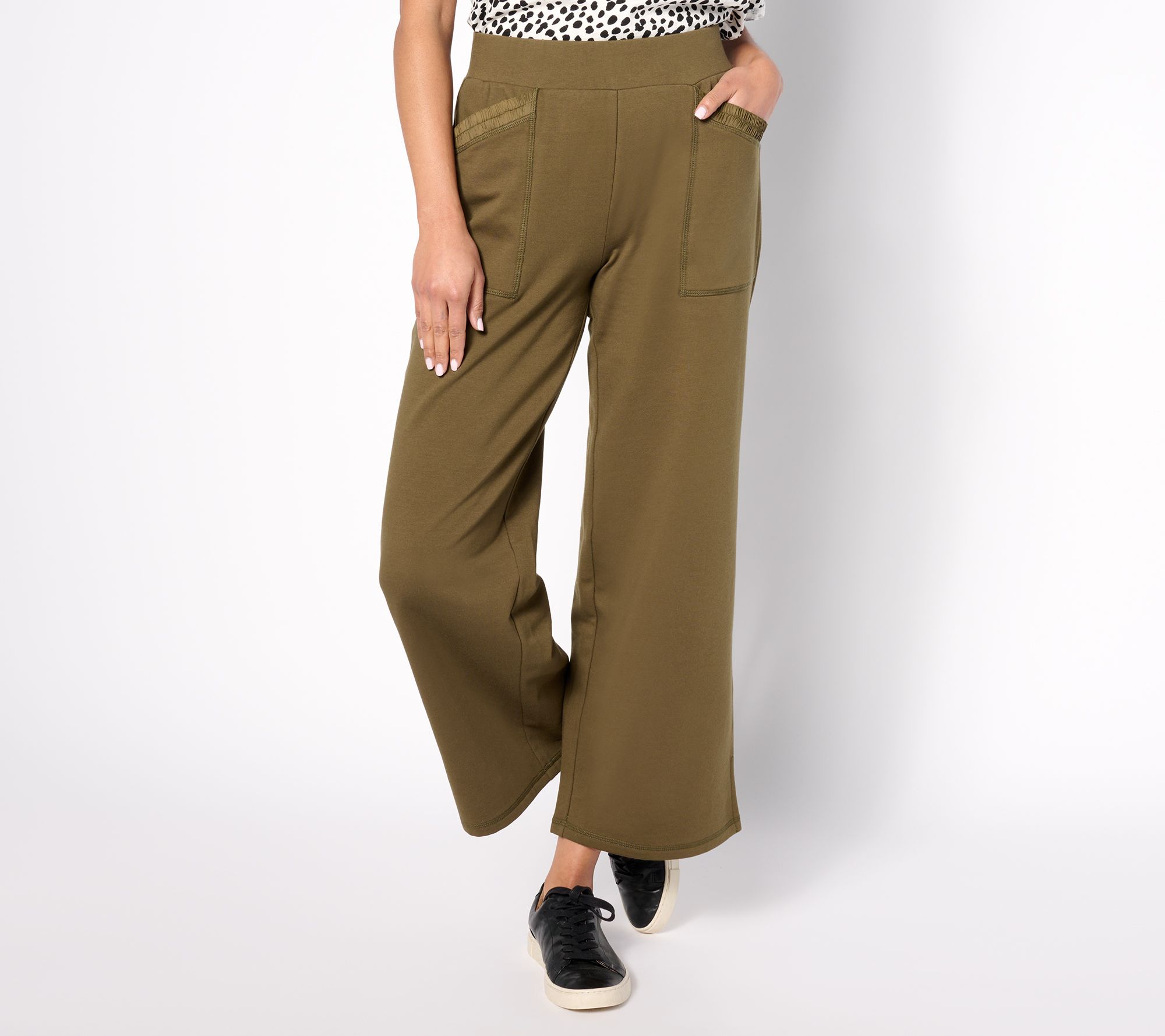 Closed Jeans Women's Brown/Gold Cotton Italy Skinny Baker Pants