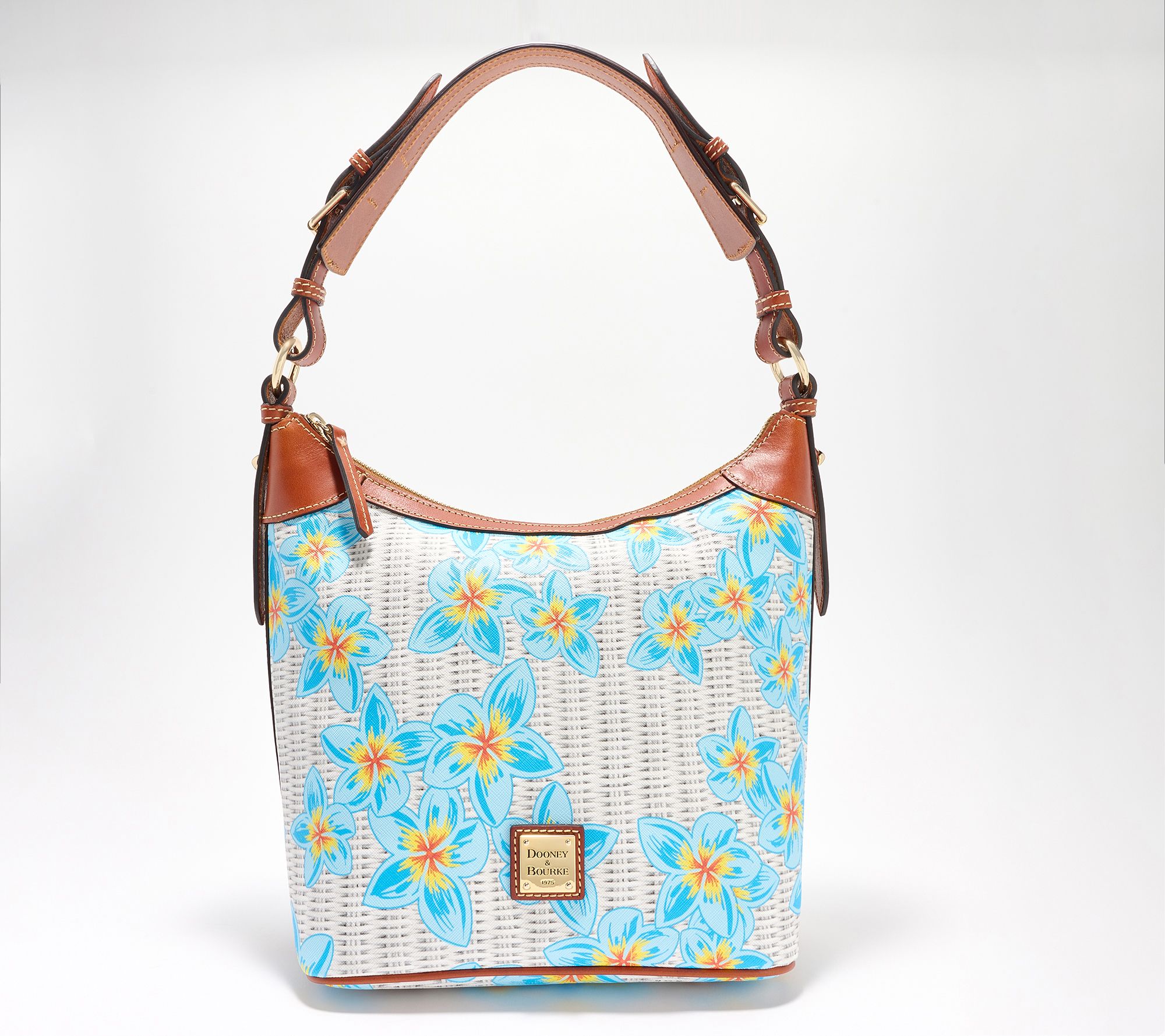  Dooney & Bourke Coated Cotton Plumeria Hobo Sac - A641307