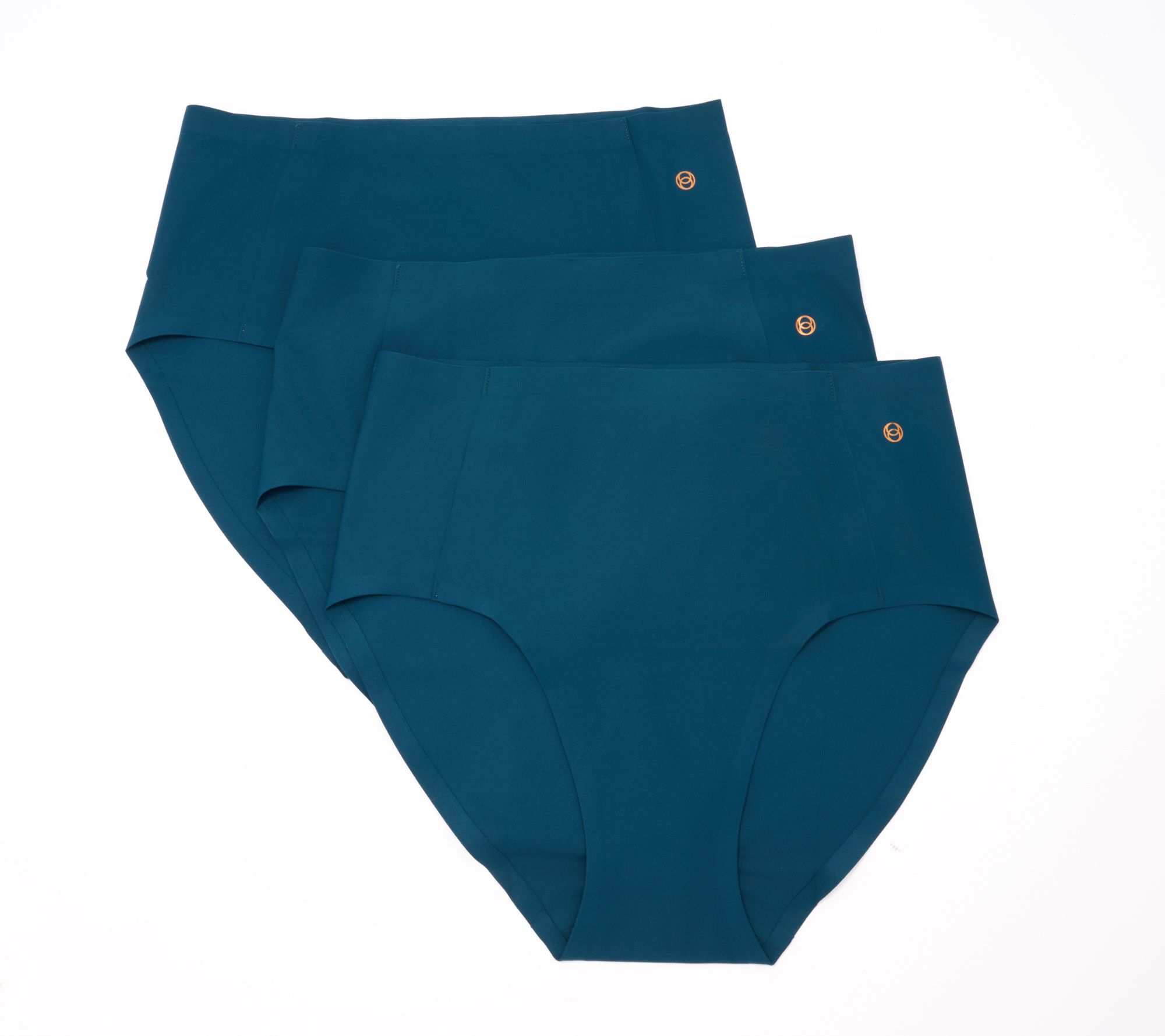 Evelyn & Bobbie High-Waisted Retro Bikini Panties 3-Pack