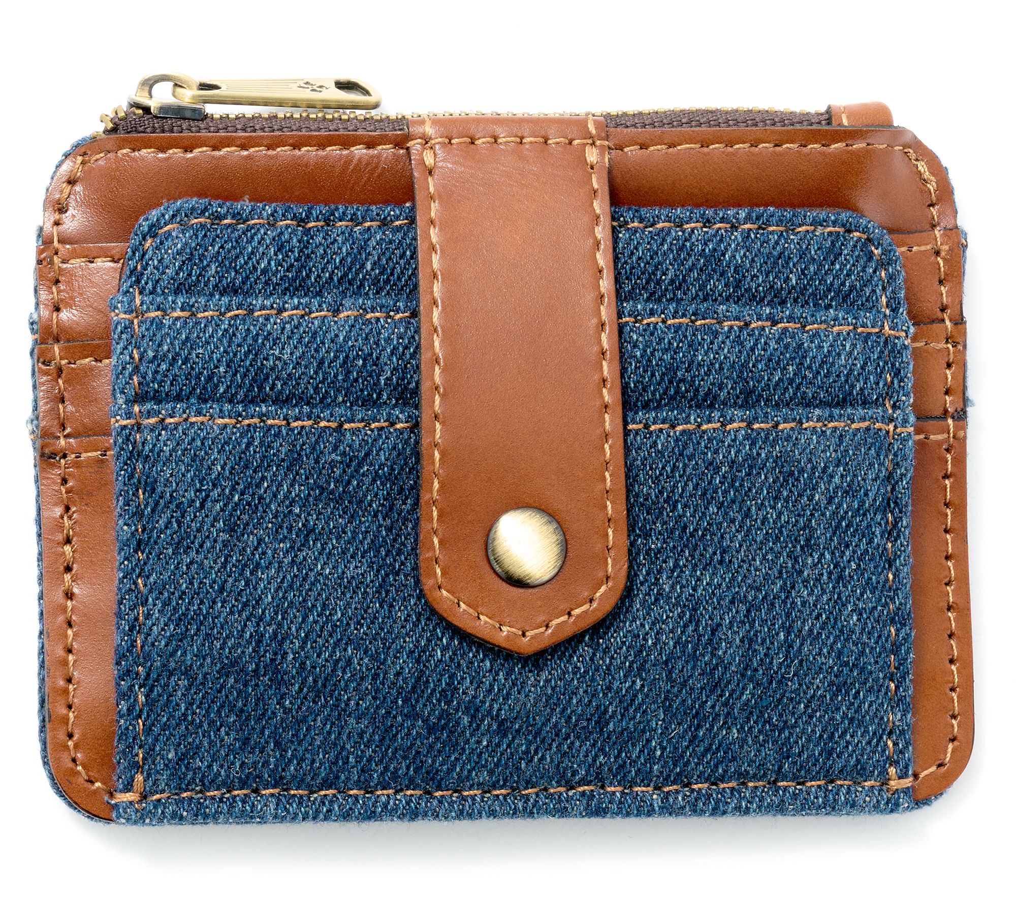 Patricia Nash Denim Cassis ID Cardholder