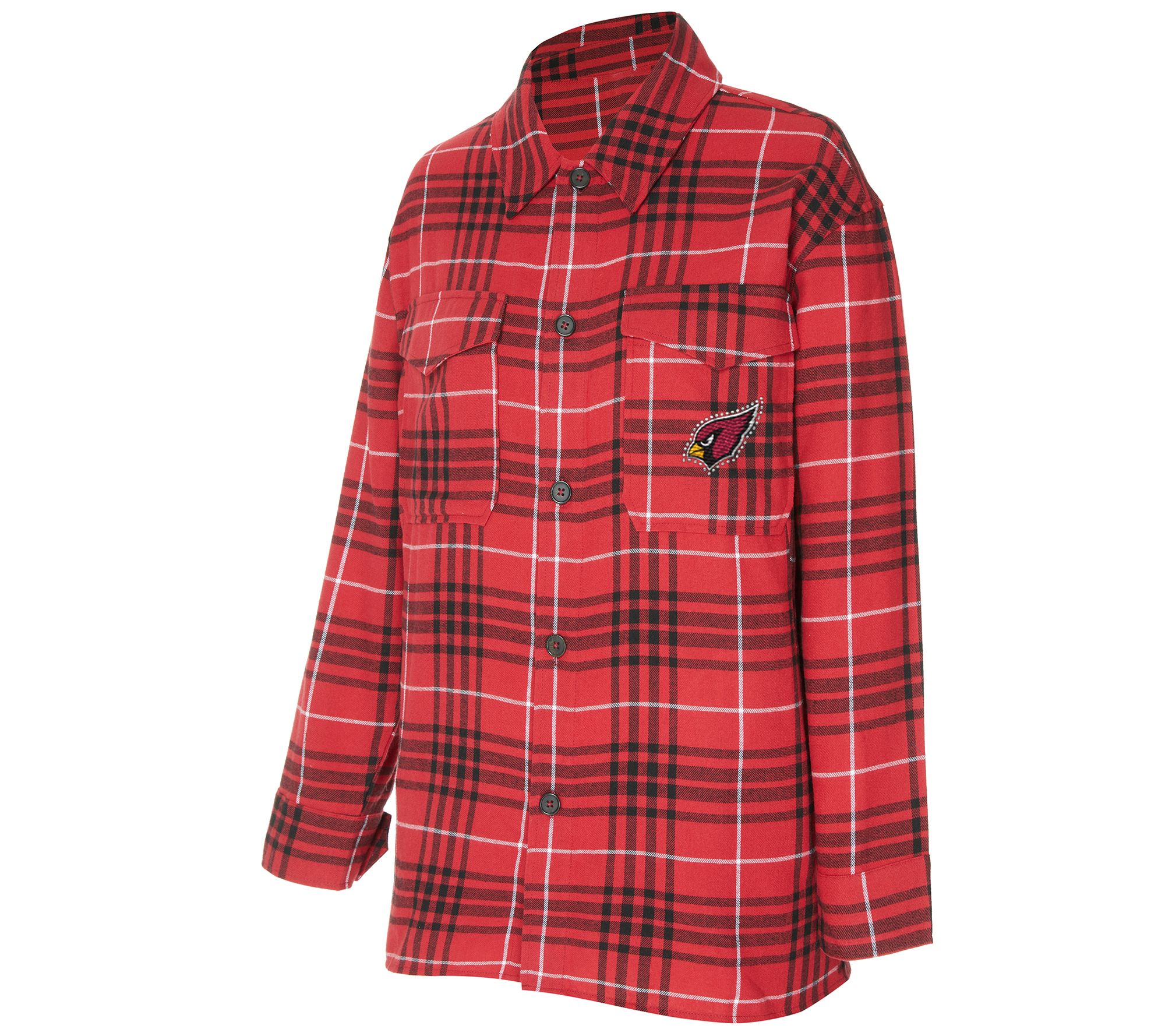 NFL Women's Plaid Flannel Shacket