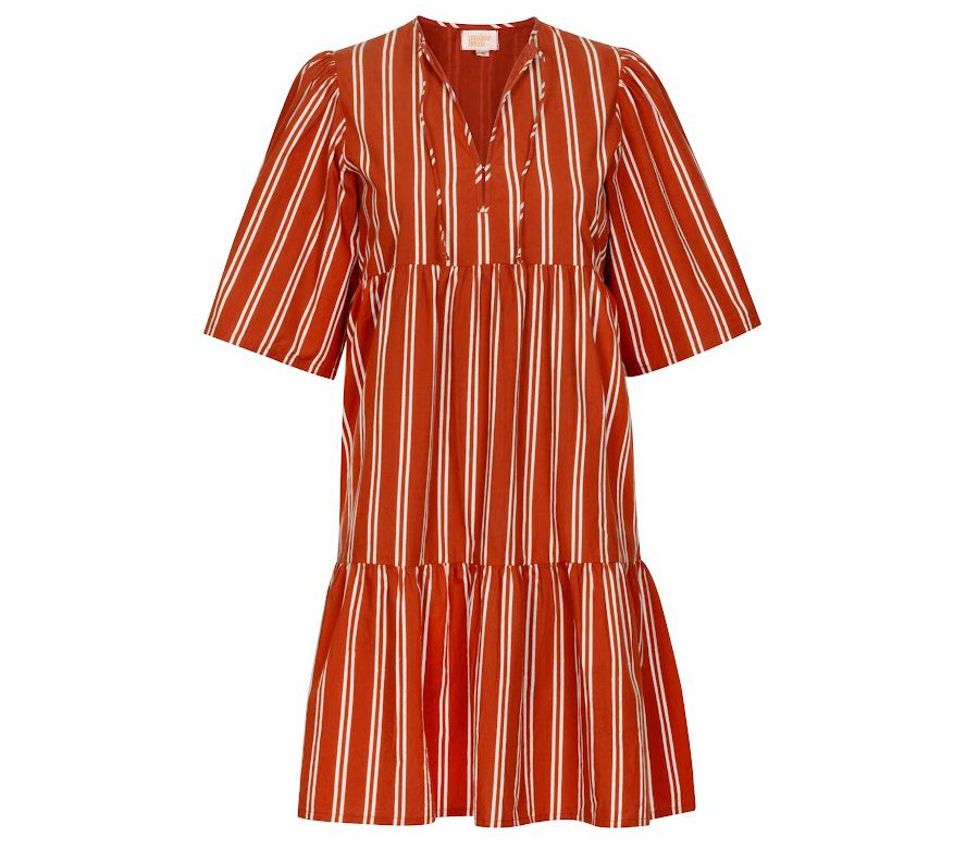 Sunshine Tienda Bondi Hemingway Stripe Cotton Mni Dress