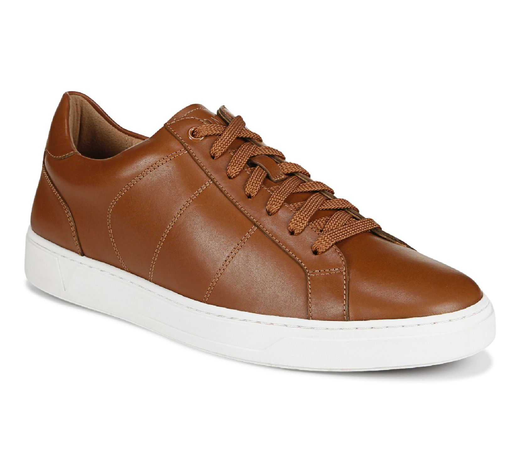 Vionic Men's Leather Lace Up Fashion Sneakers- Lucas II