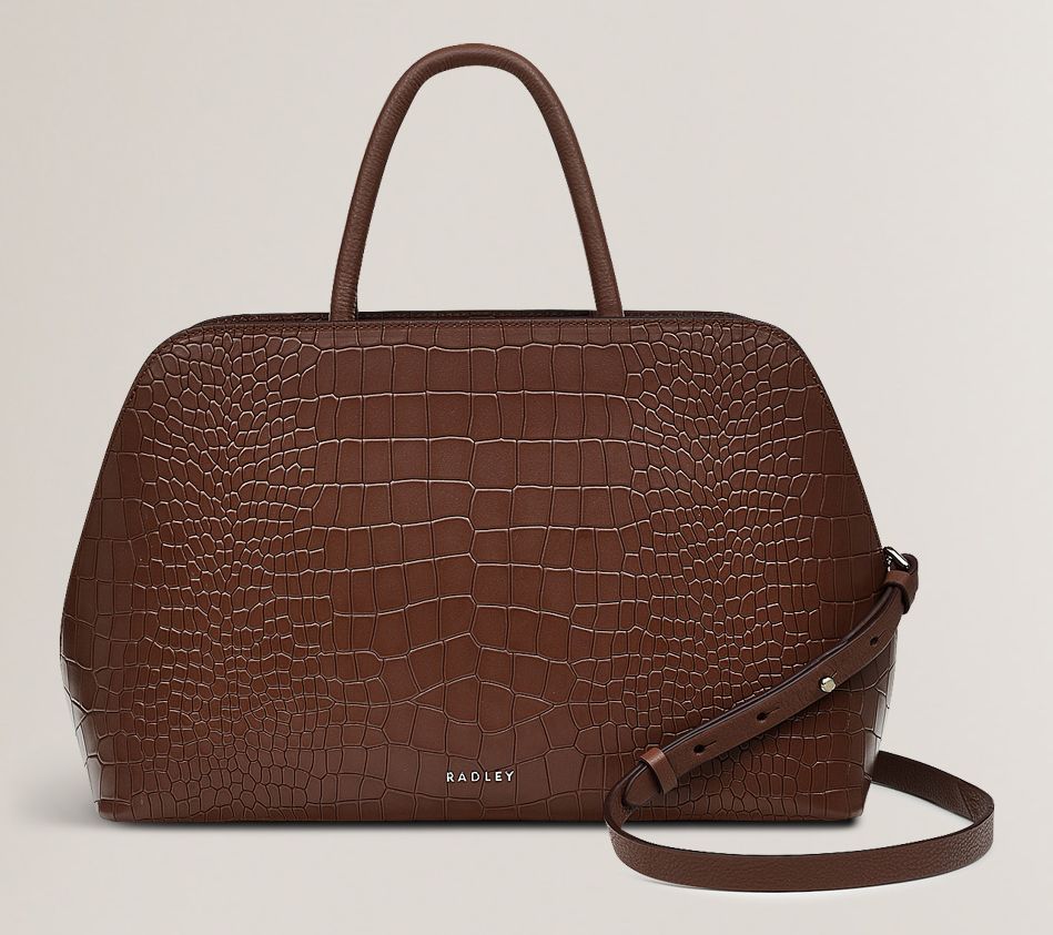 RADLEY London Liverpool Street 3.0 Faux Croc Leather Satchel