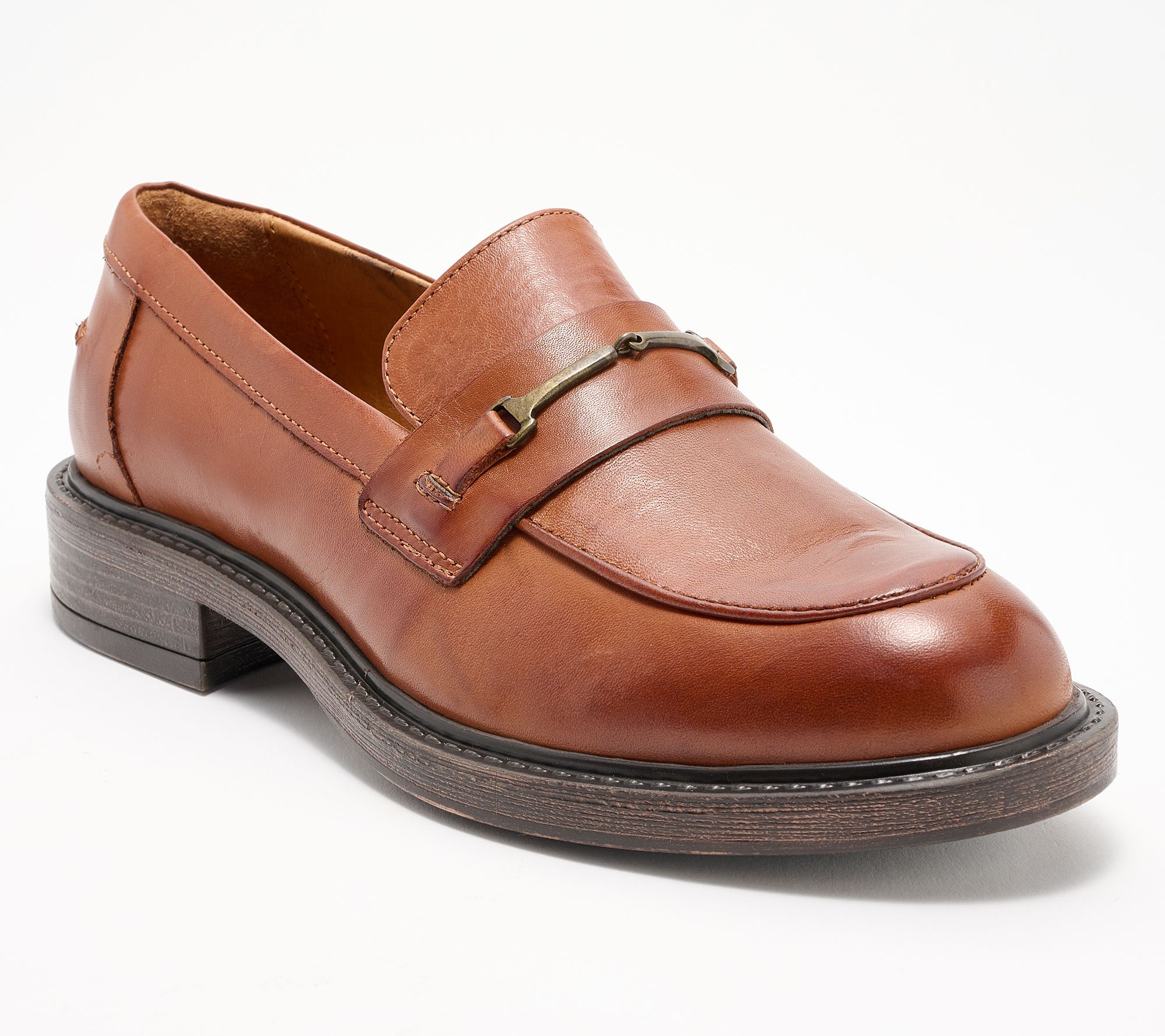 As Is Miz Mooz Leather Loafers - Monnie