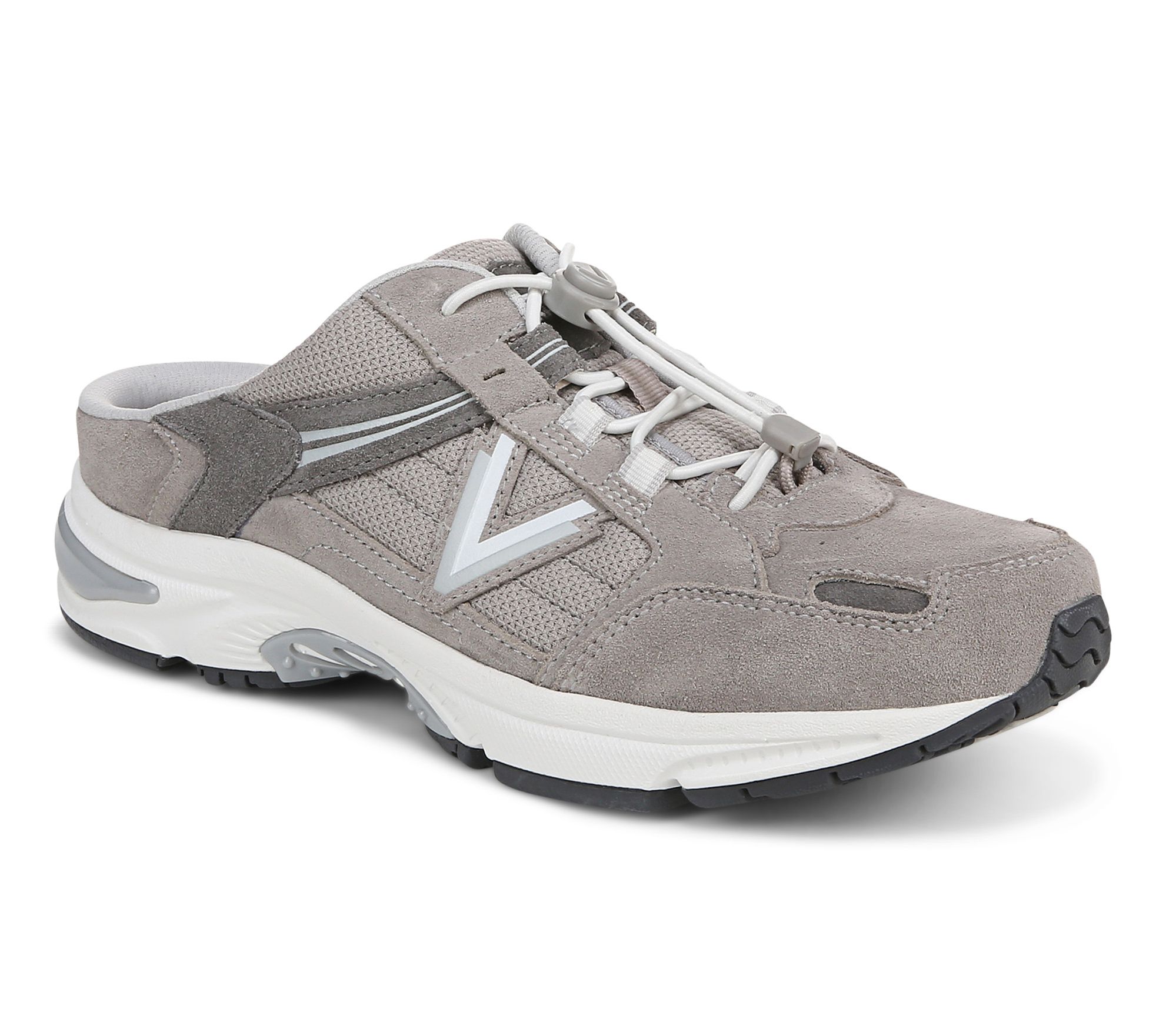 Vionic Bungee Lace Mule Walking Sneakers - 23 Walk Mule