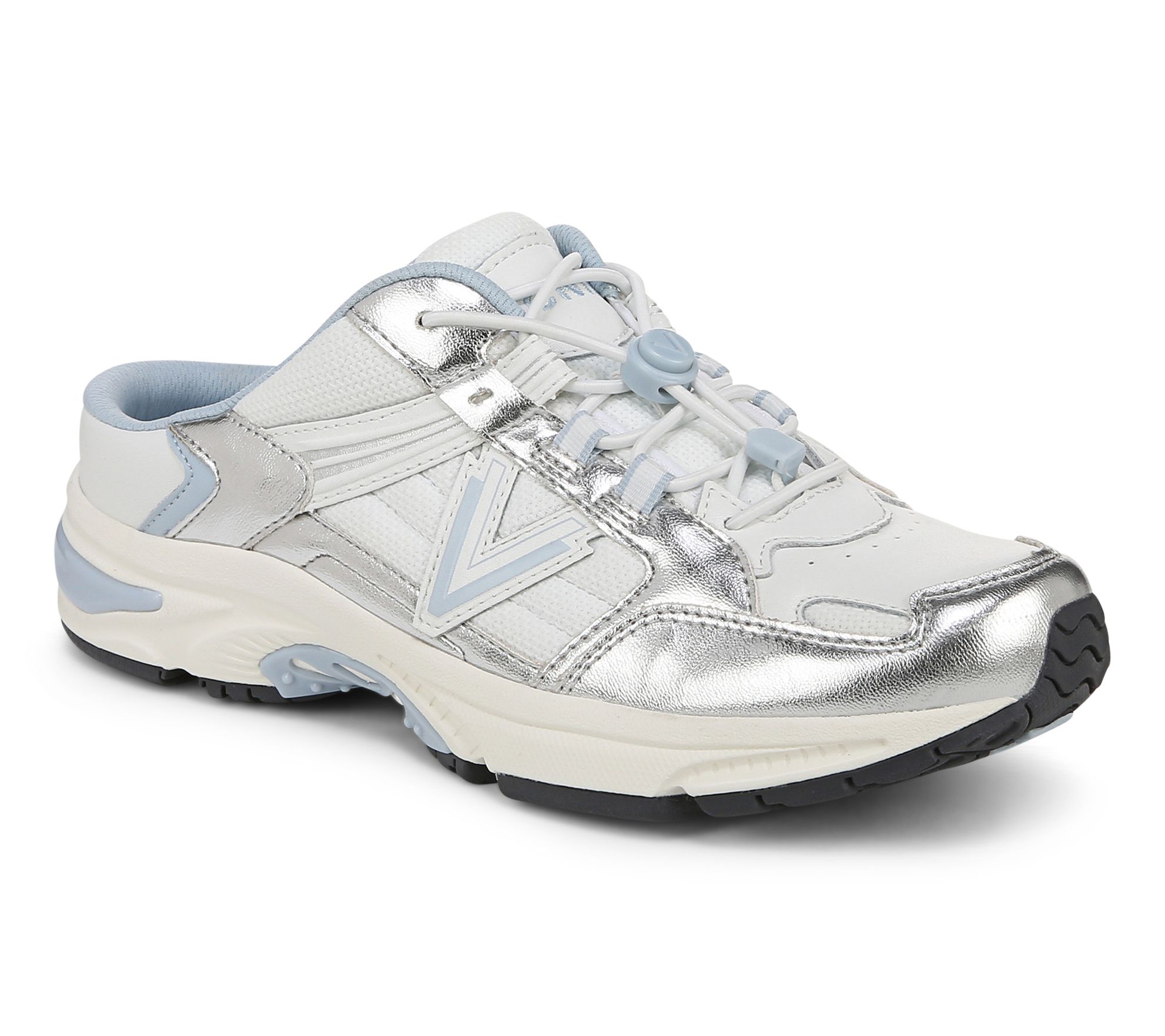 Vionic Bungee Lace Mule Walking Sneakers - 23 Walk Mule