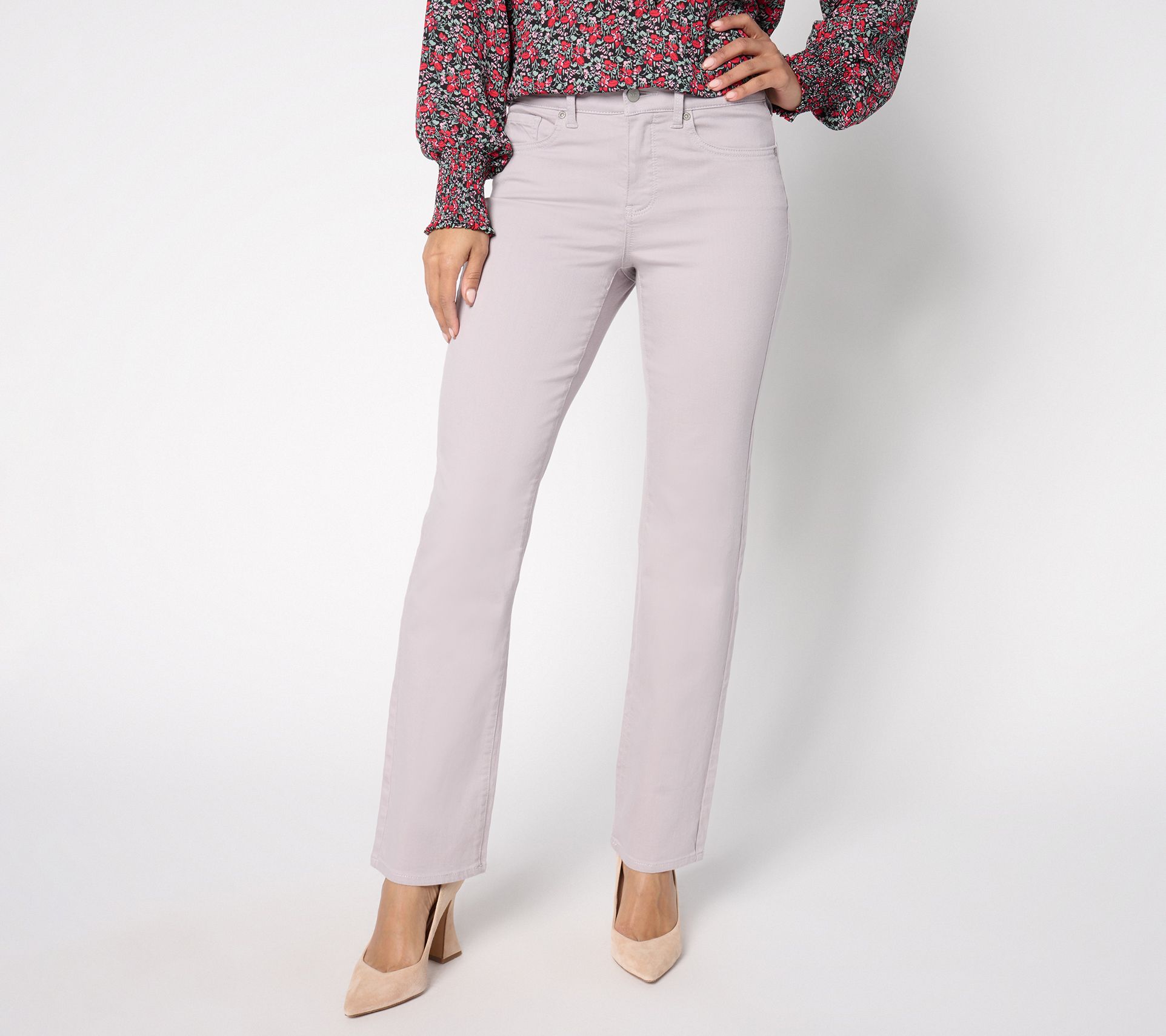 "As Is" NYDJ Marilyn Petite Straight Leg Jean with Sure Stretch