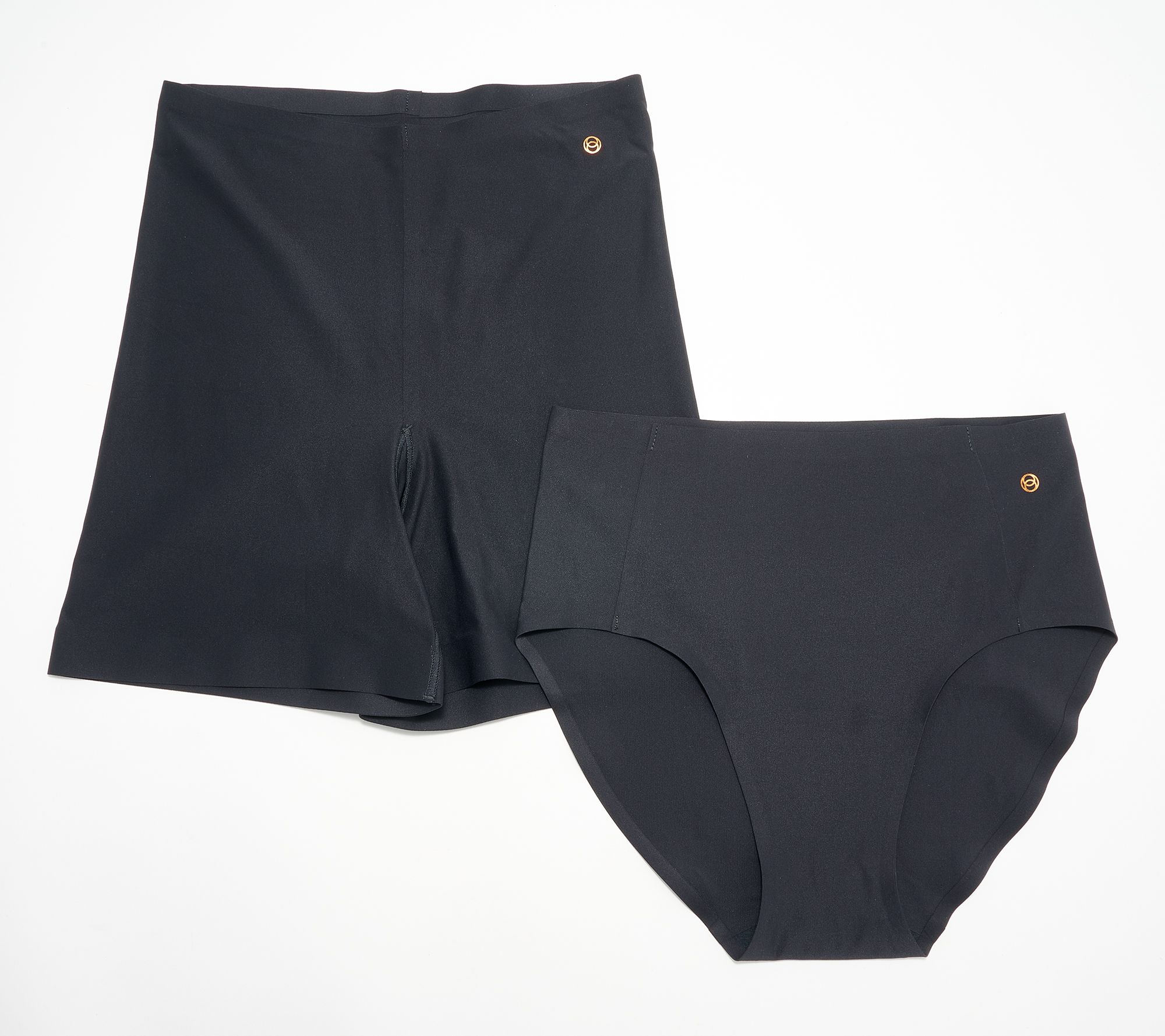 Evelyn & Bobbie Full Brief Panty and Slip Short Set of 2