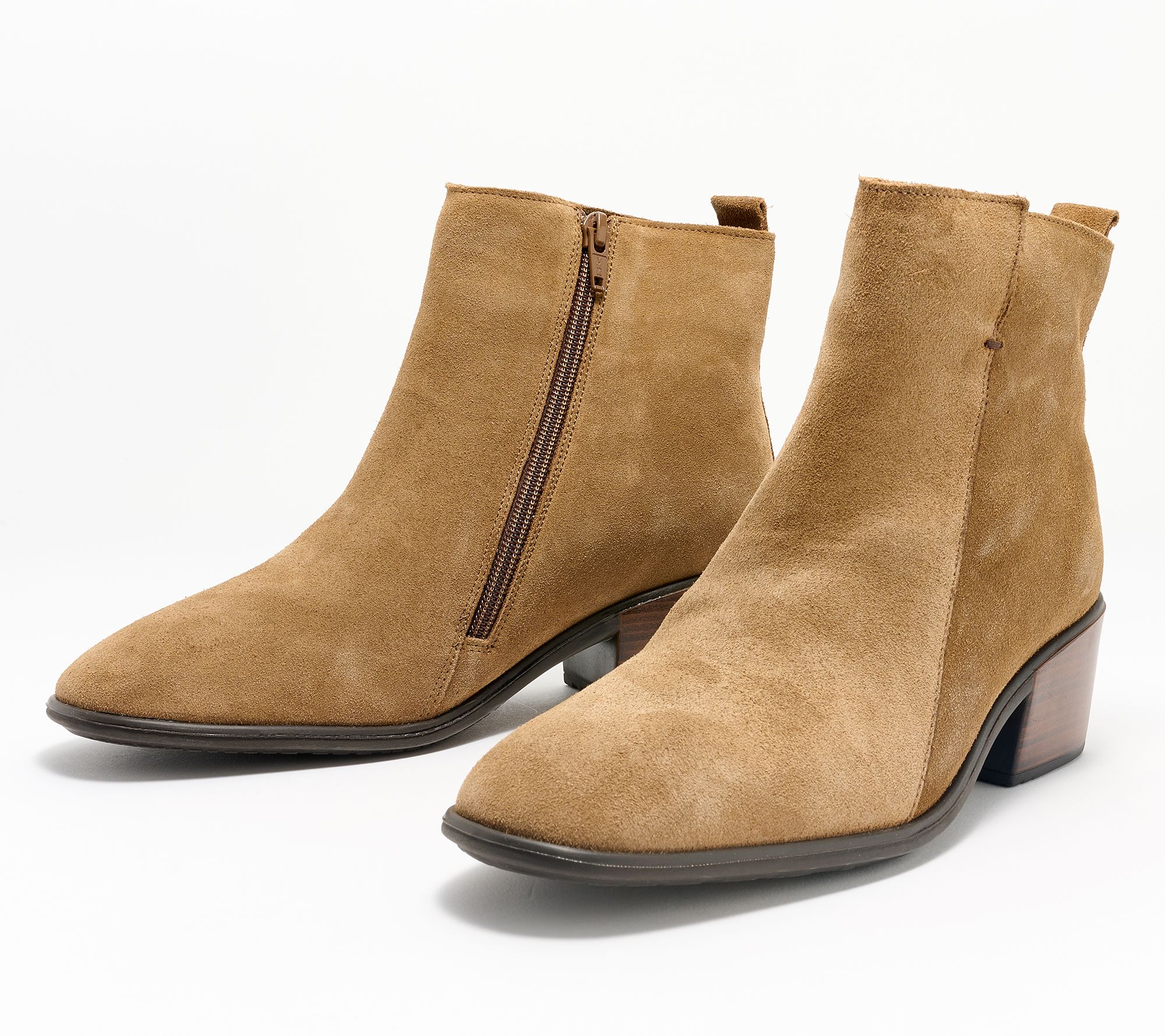 "As Is" Naot Leather Ankle Boots- Ethic