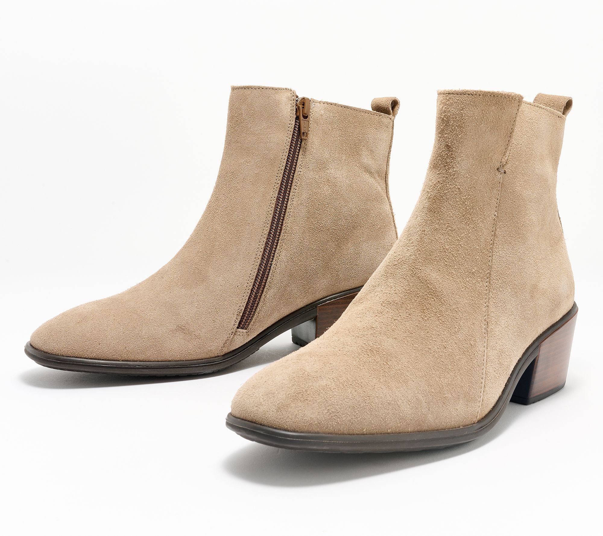 "As Is" Naot Leather Ankle Boots- Ethic