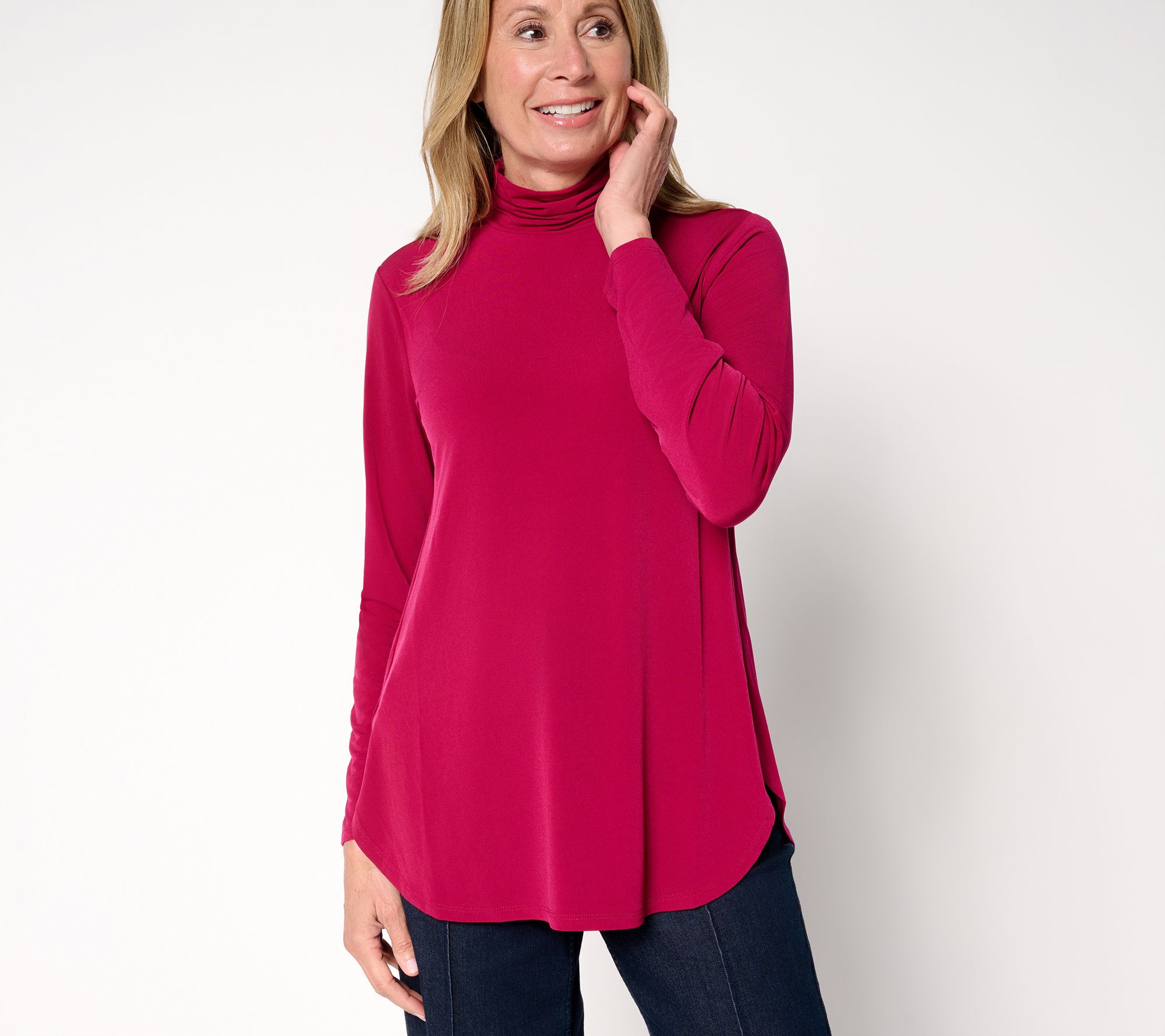 Liquid Knit Qvc Dress Shop NWT QVC Susan Graver Blue Liquid Knit