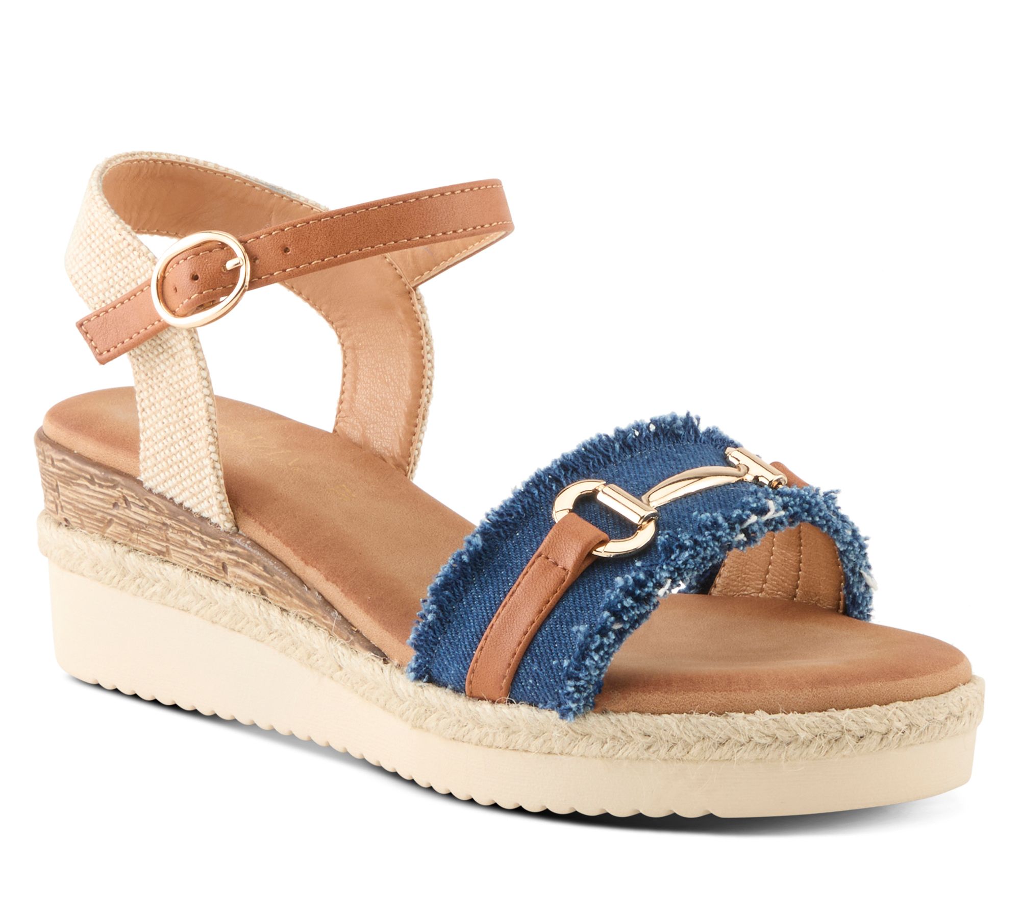 Patrizia by Spring Step Platform Wedge Sandals- Lemire