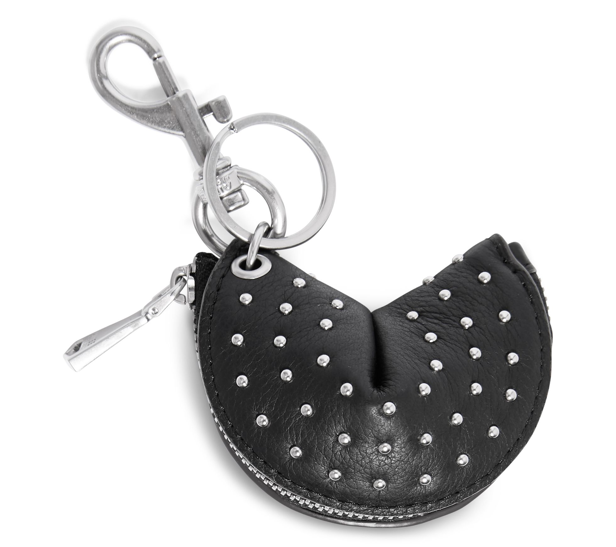 Aimee Kestenberg Fortune Cookie Leather Zip BagCharm