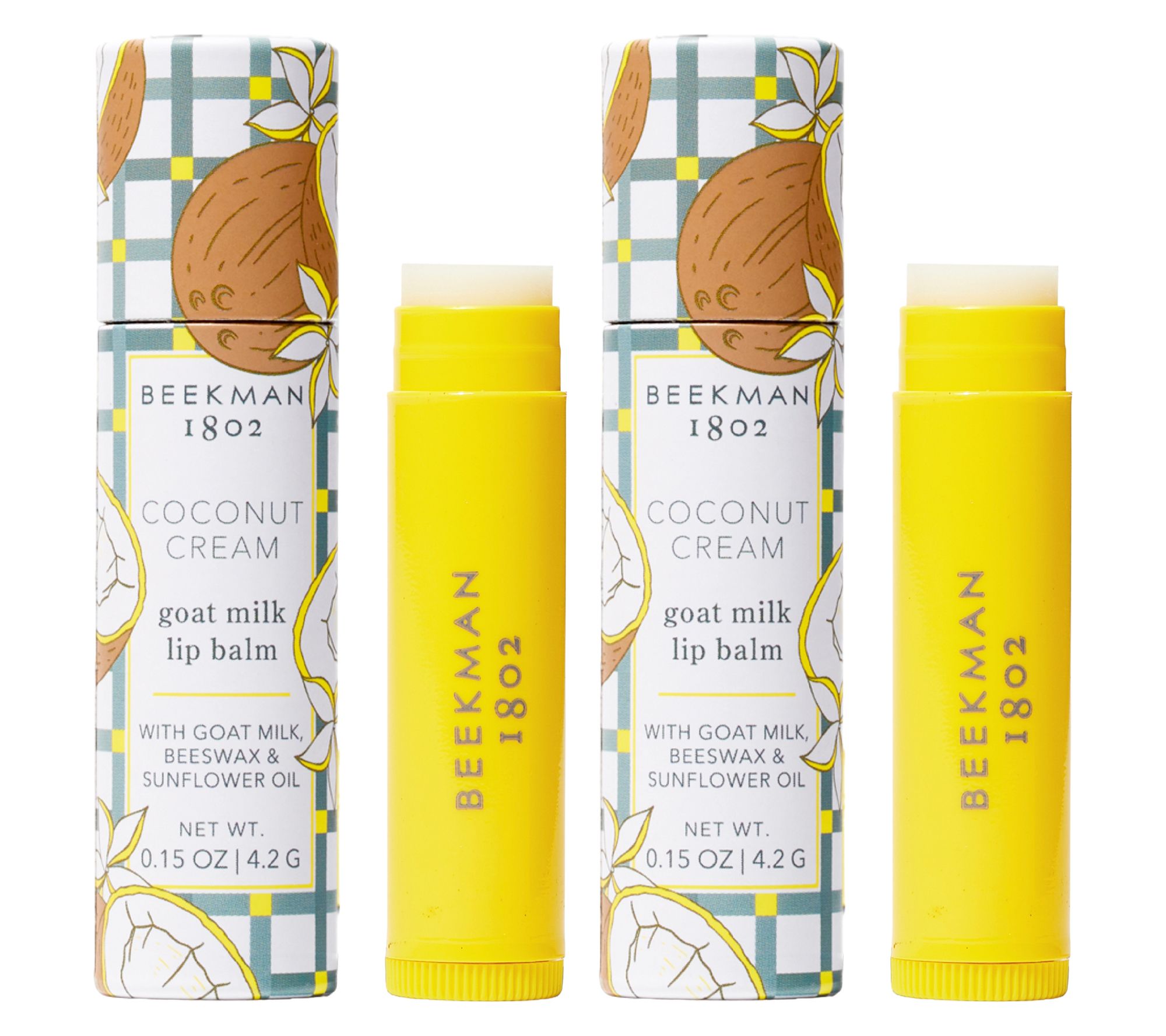 Beekman 1802 Goat Milk Lip Balm Duo