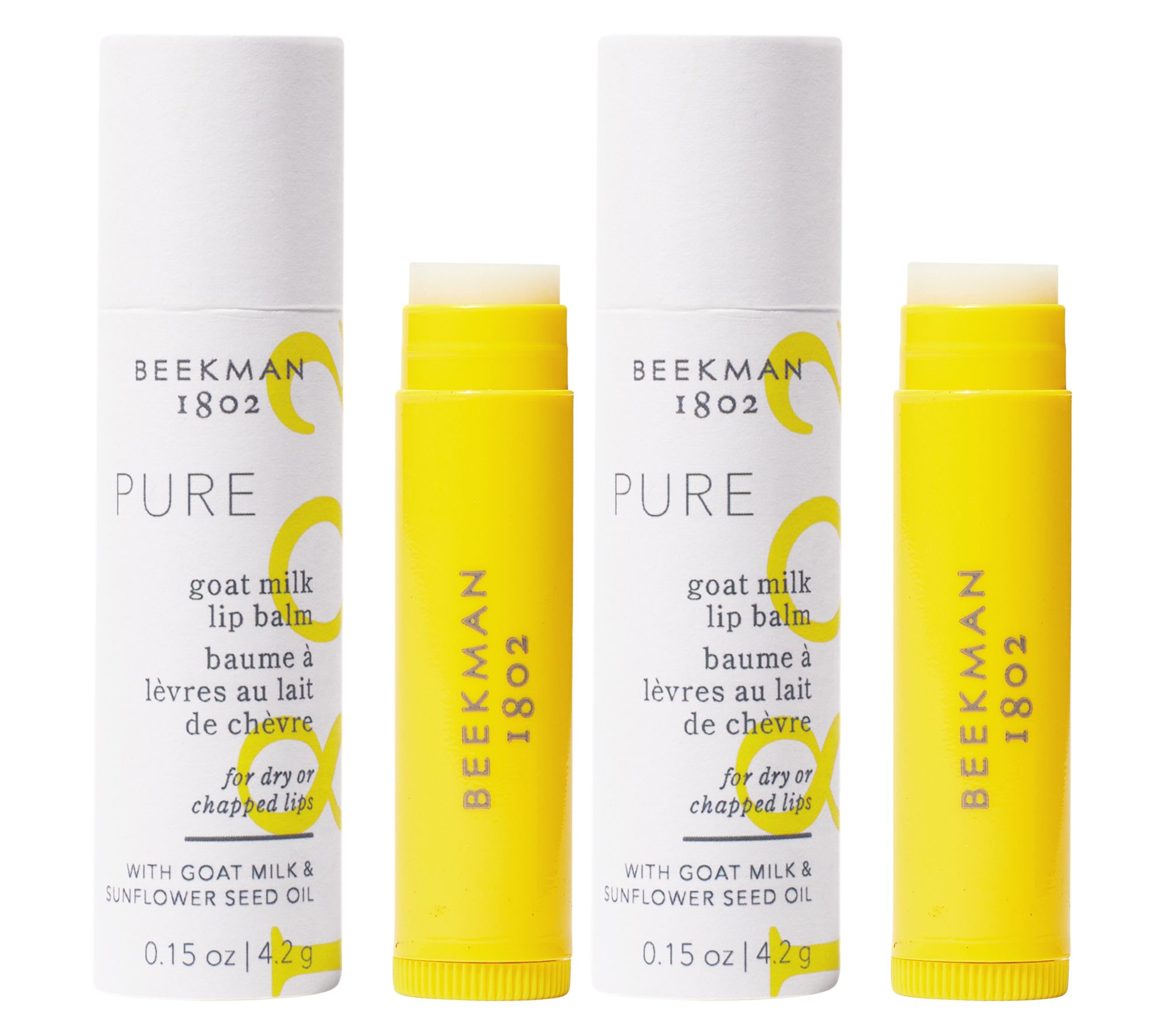 Beekman 1802 Goat Milk Lip Balm Duo