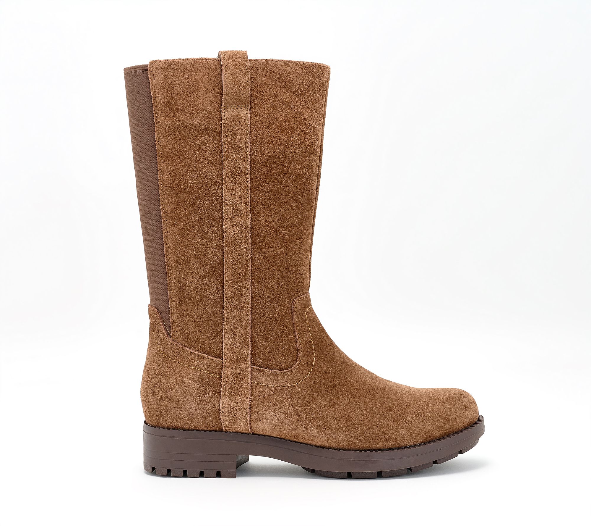 Revitalign Orthotic Suede Mid Shaft Boots - Kenzie - QVC.com