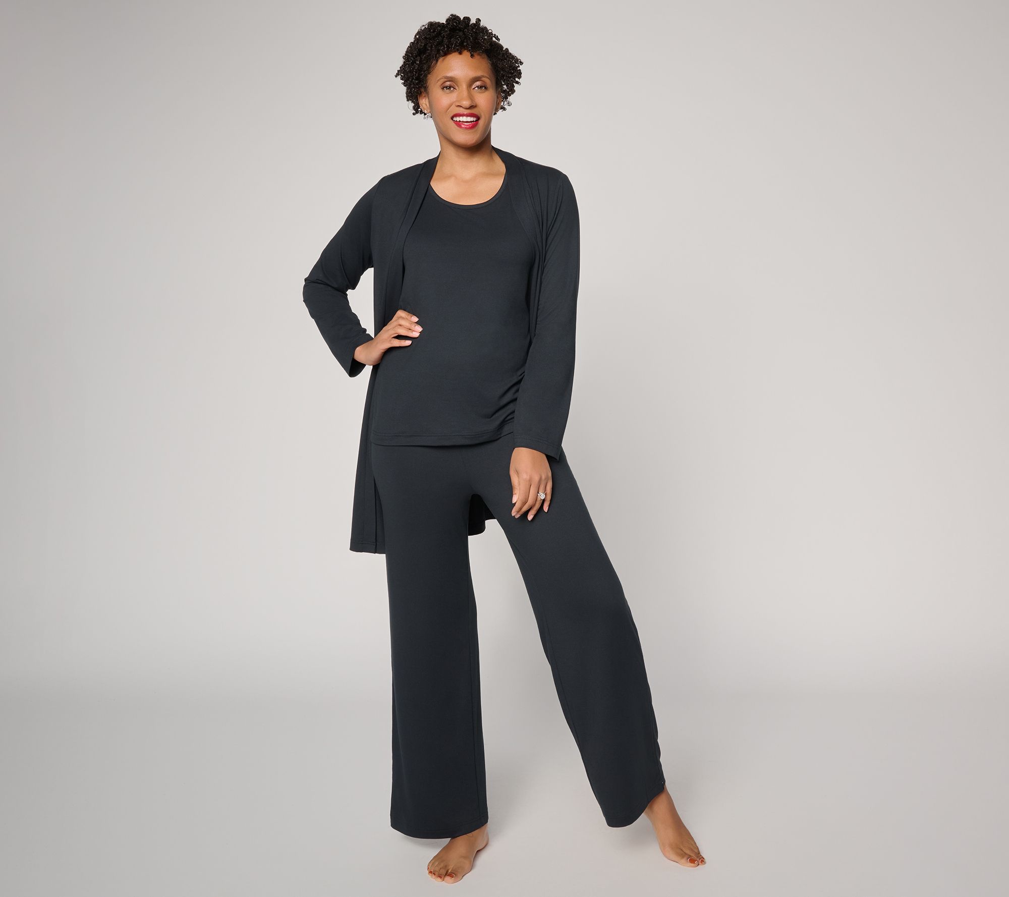 Berkshire Homewear Silky Smooth Soft Flow 3pc Lounge Set