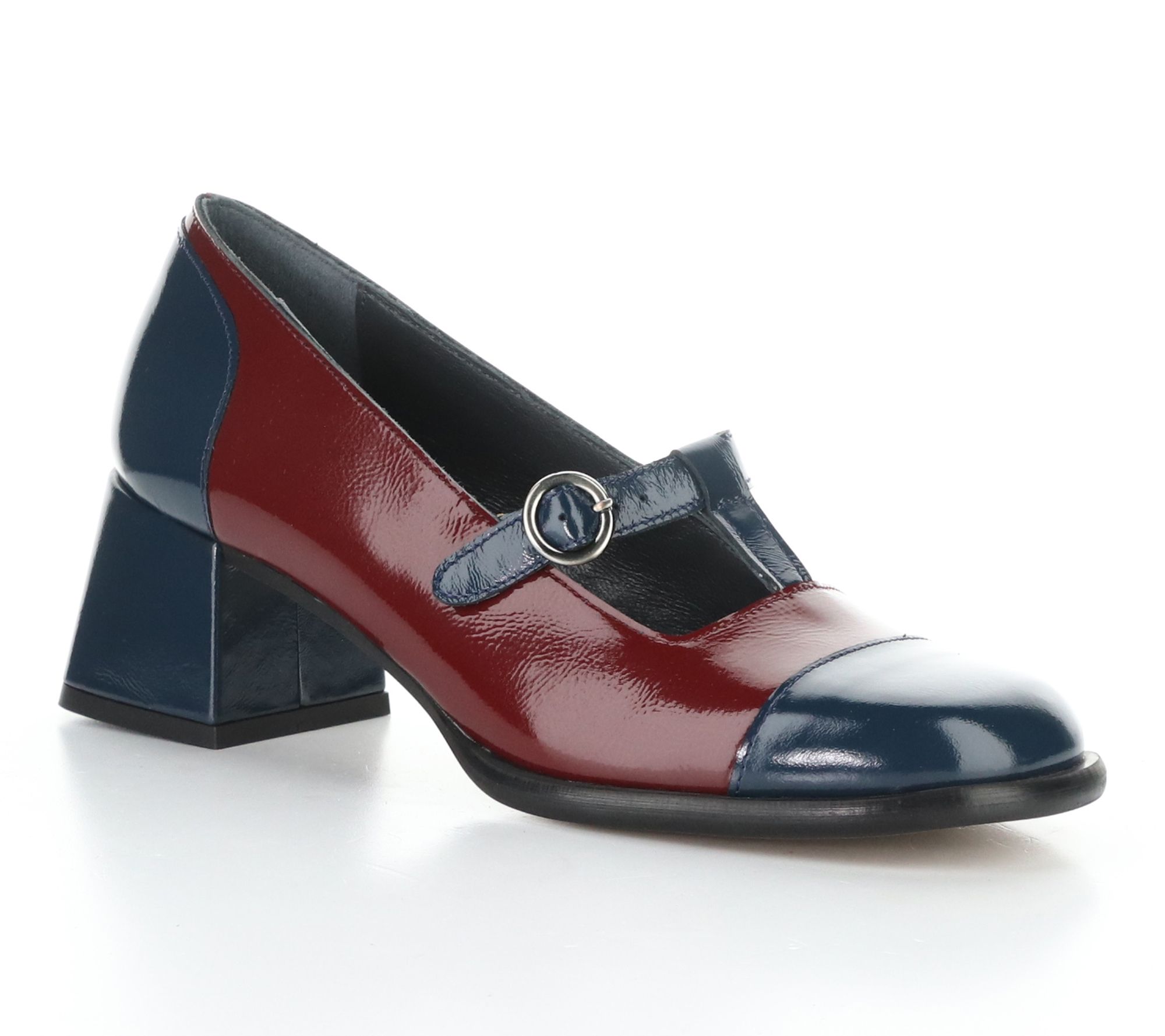 Fly London Nappalak Patent Leather Heeled MaryJanes