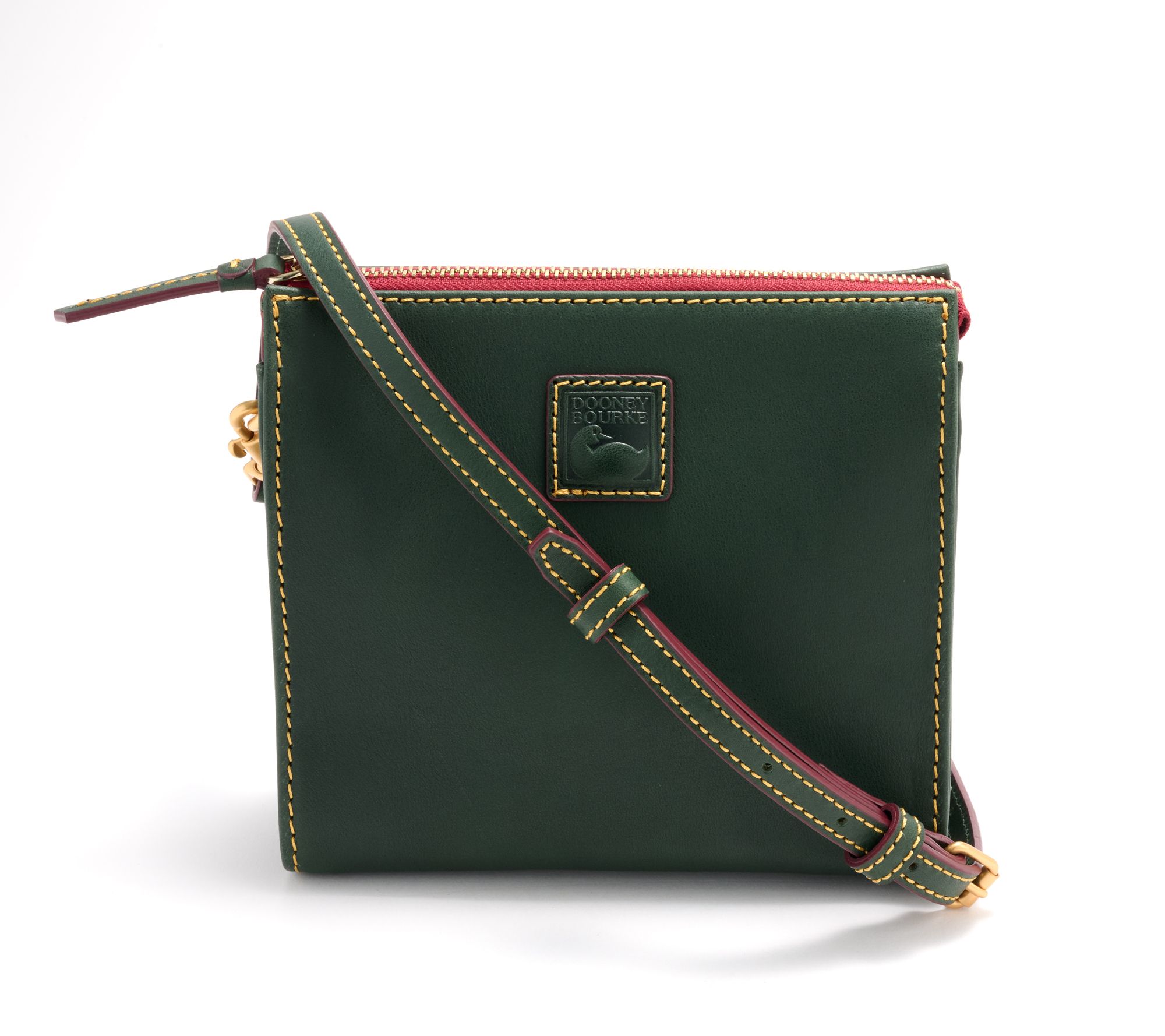 "As Is" Dooney & Bourke Florentine Leather Janine Crossbody