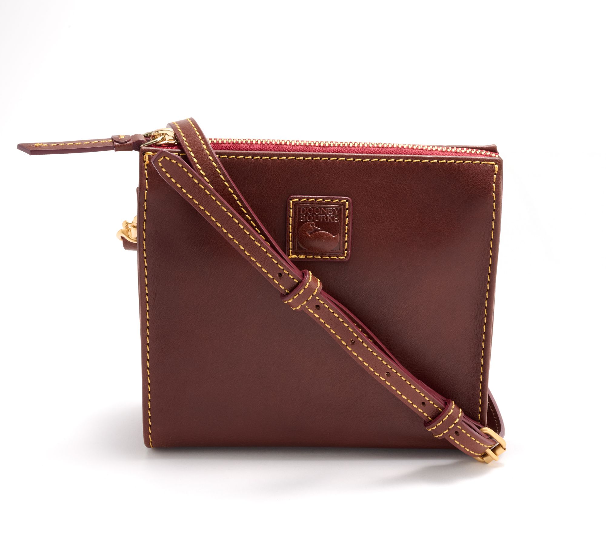 "As Is" Dooney & Bourke Florentine Leather Janine Crossbody