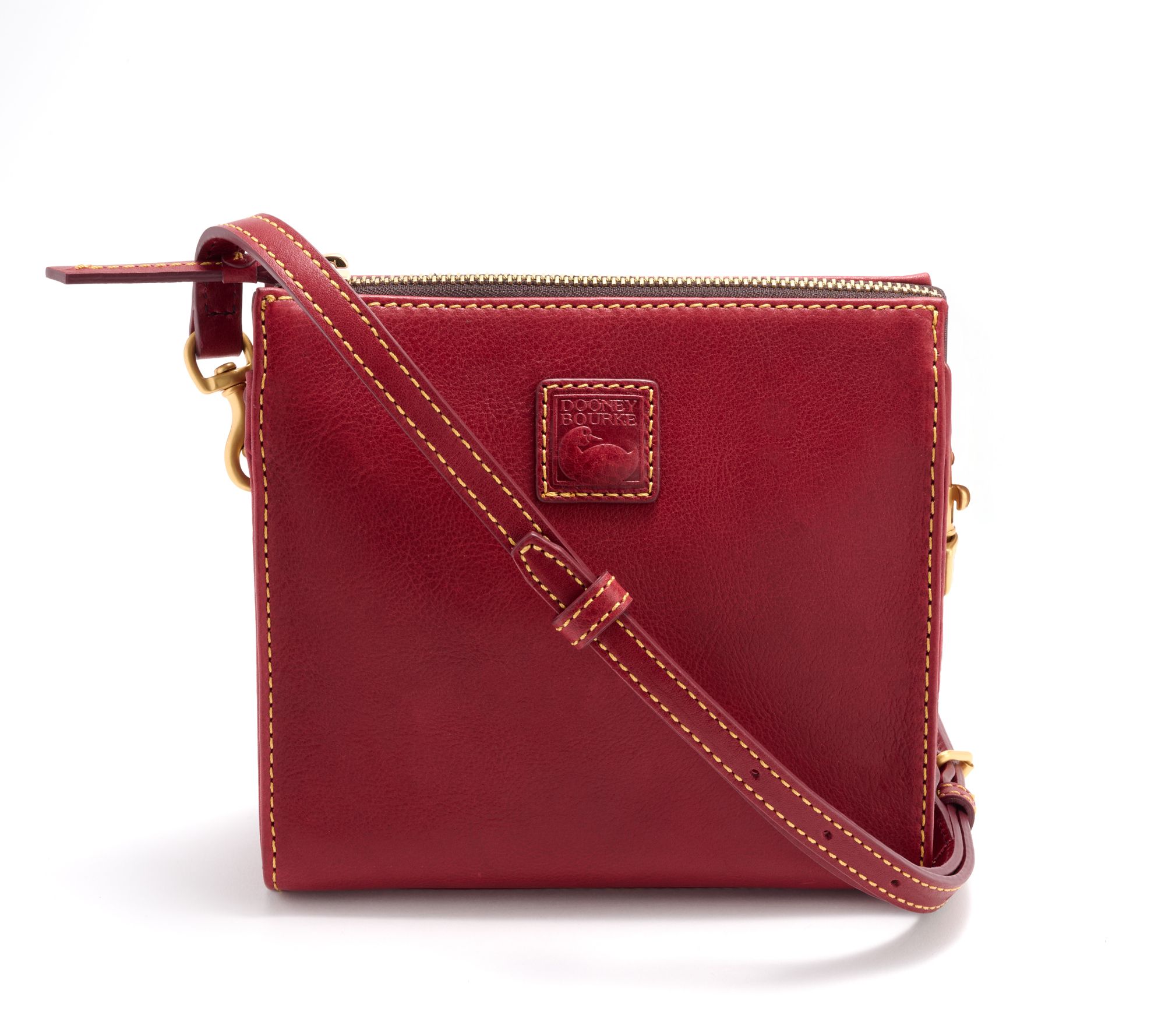"As Is" Dooney & Bourke Florentine Leather Janine Crossbody