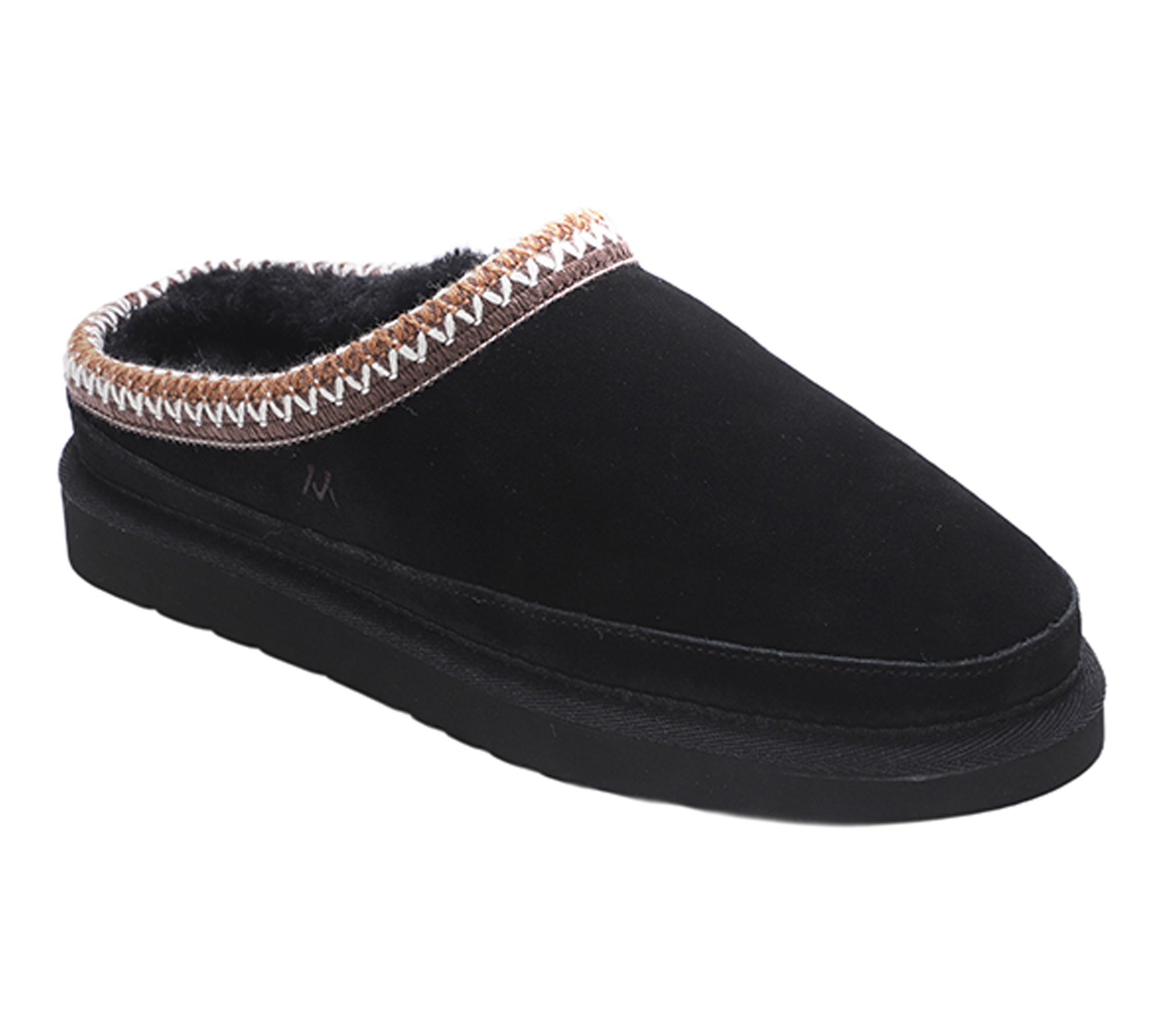 Mykos Men's Premium Suede Clog Slippers - Jaden