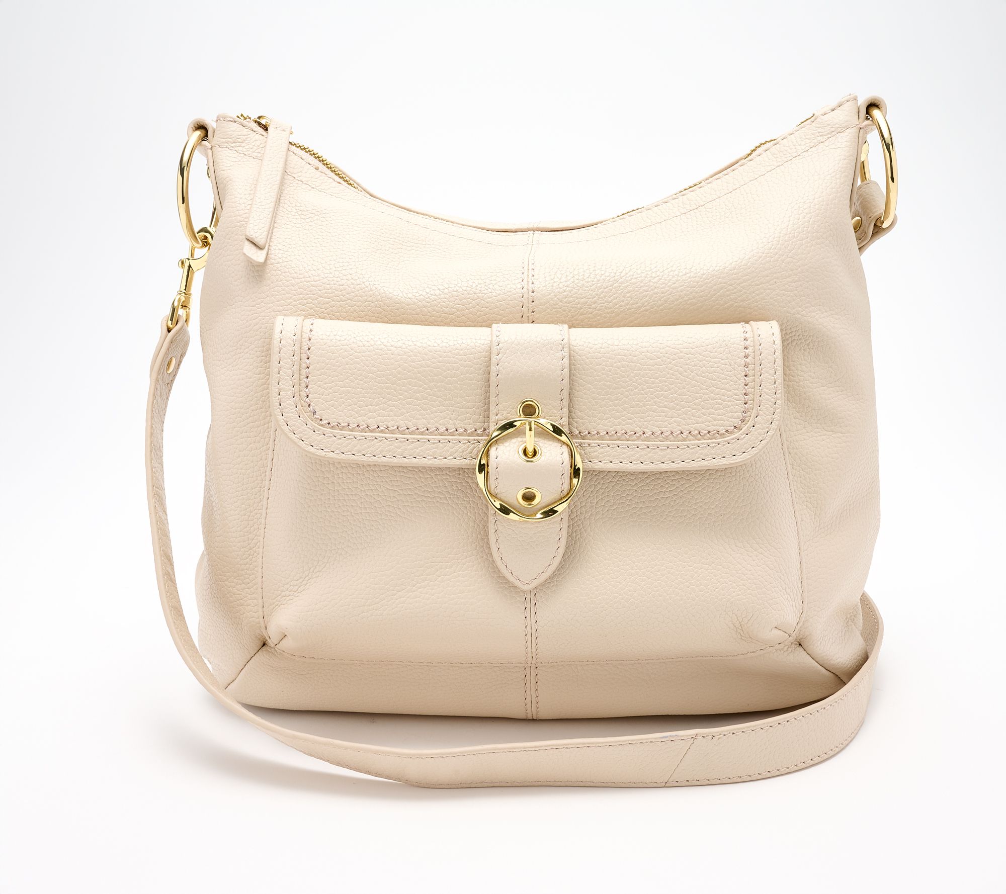 Kim Gravel Leather Power Play Convertible Hobo