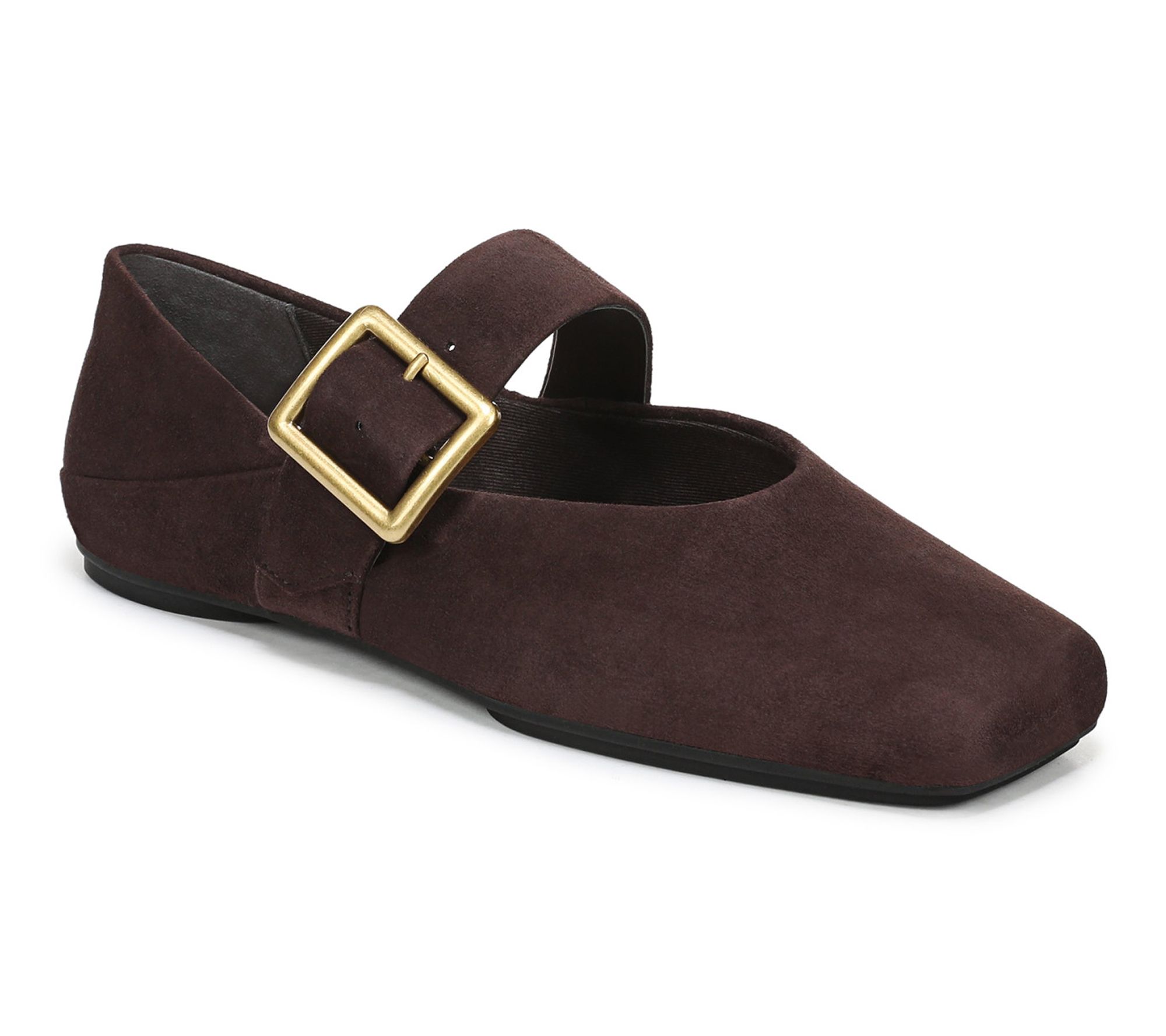 Franco Sarto Suede Mary Jane Flat - Oakes