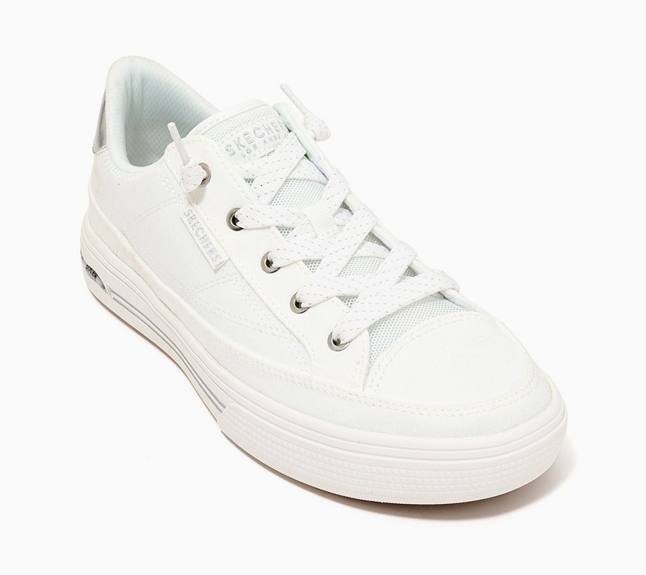 Skechers Arch Fit Arcade Washable Canvas Slip-On Casual Sneaker