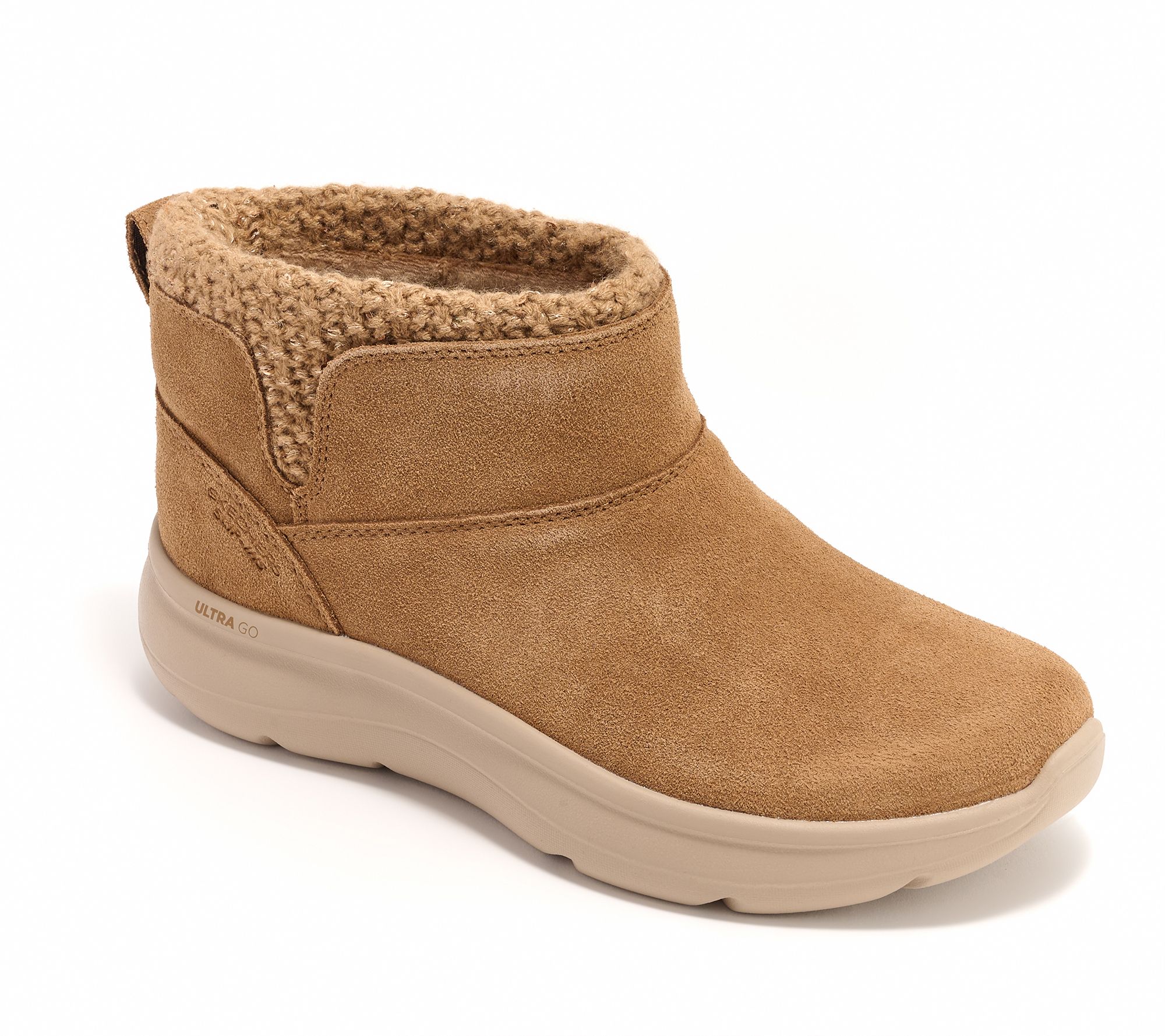 "As Is" Skechers Slip- ins On-the-GO Encore Water- Repel SuedeBoot