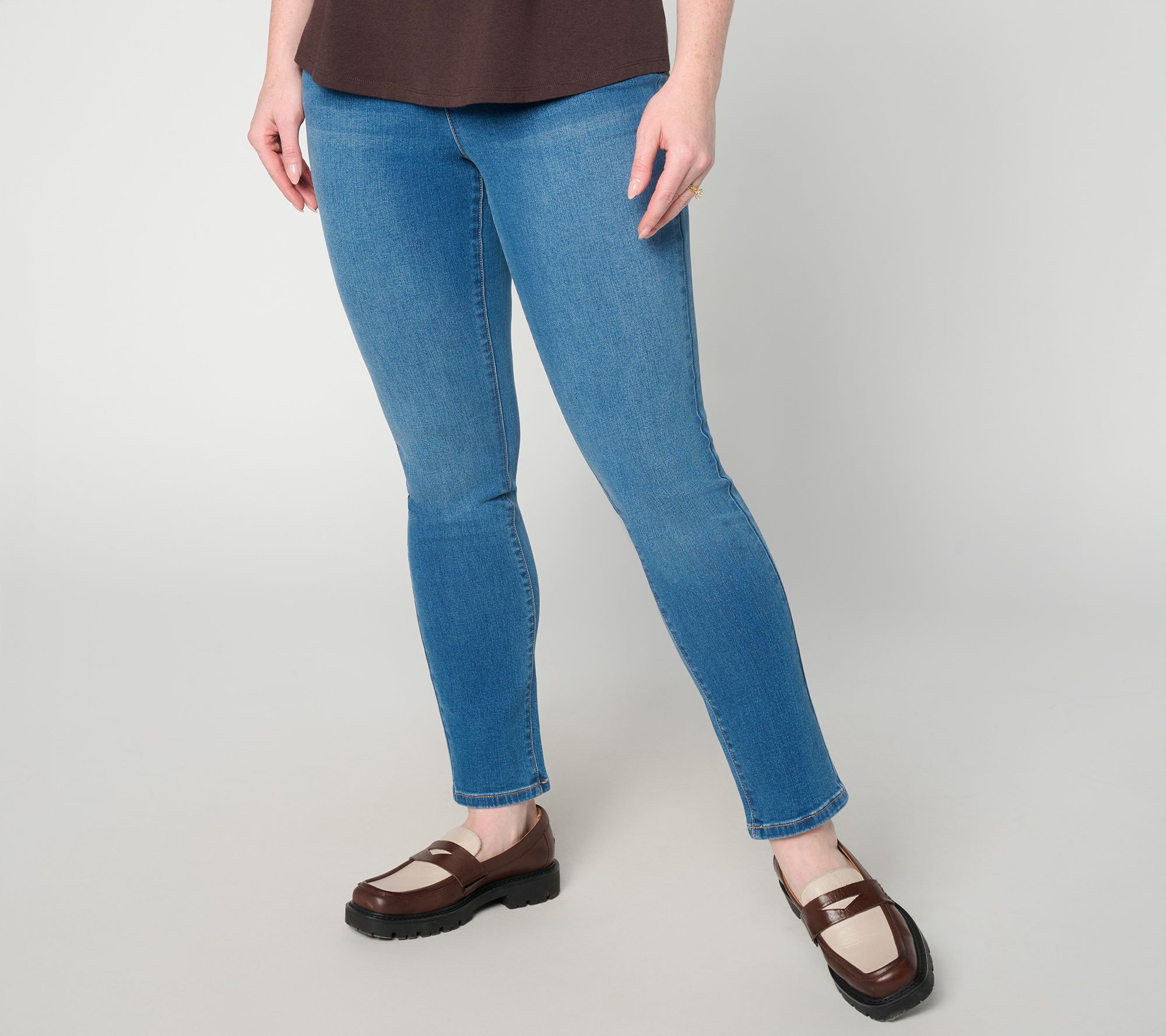 "As Is" Ree by the Pioneer Woman Pet Pull On Skinny Full Length Jean