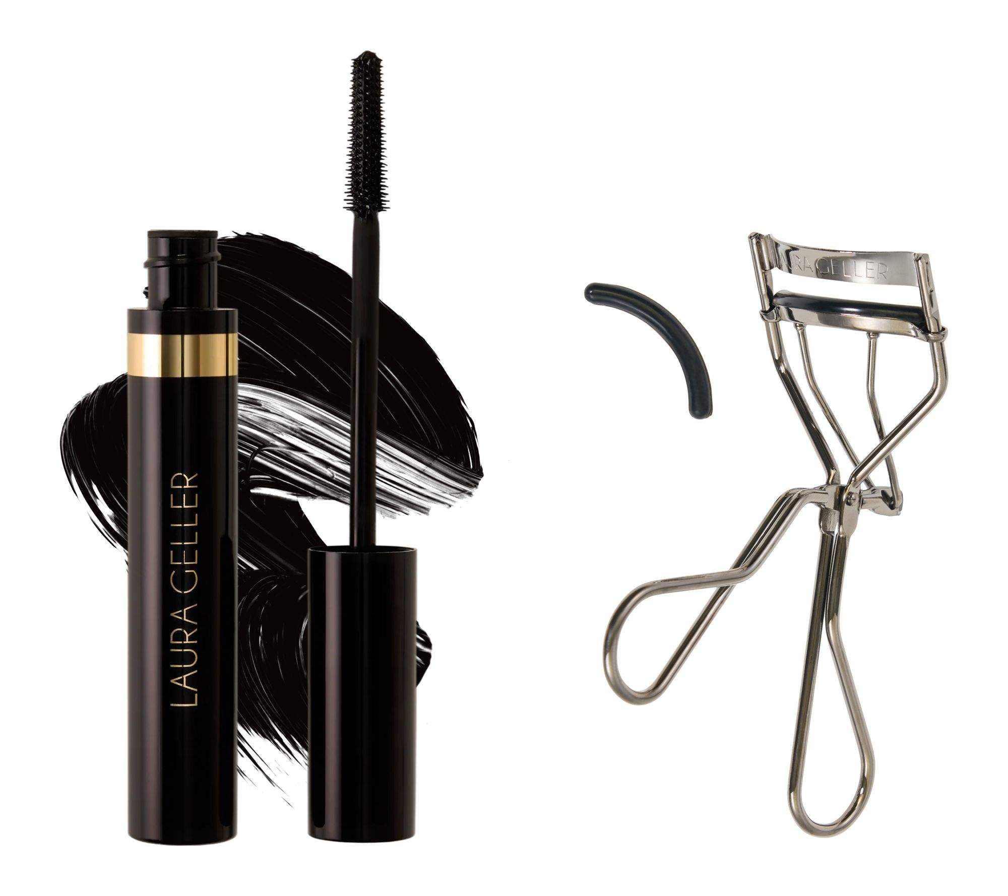 Laura Geller Longwear Kajal Mascara & Eyelash Curler Duo