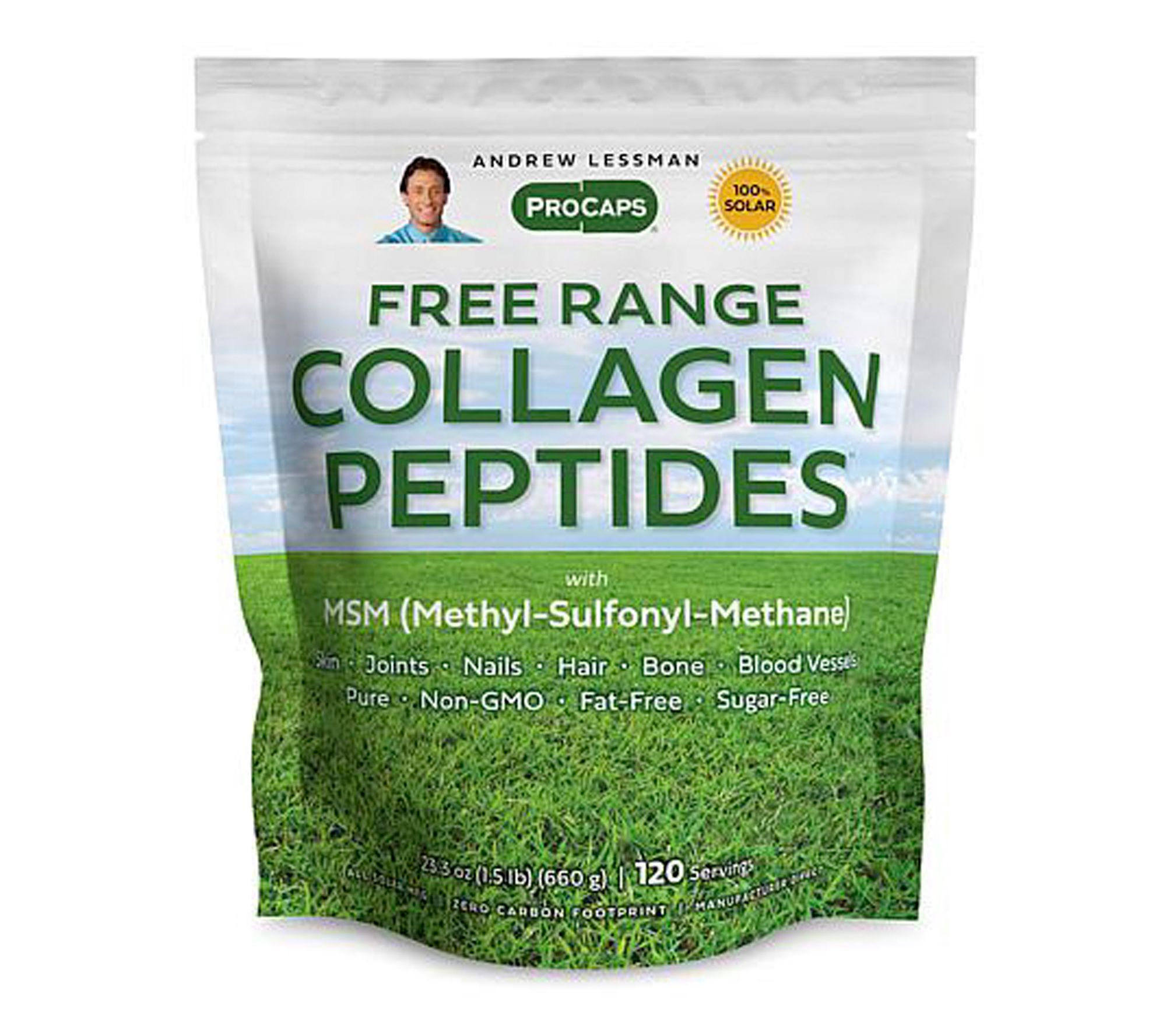 Andrew Lessman Free Range Collagen with MSM 360 Servings