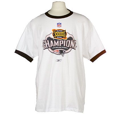 Super Bowl XXXVIII Champions Patriots Locker Room T-shirt 