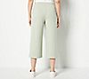"As Is" Encore by Idina Menzel Regular Soft French Terry Wide Leg Crop, 1 of 5
