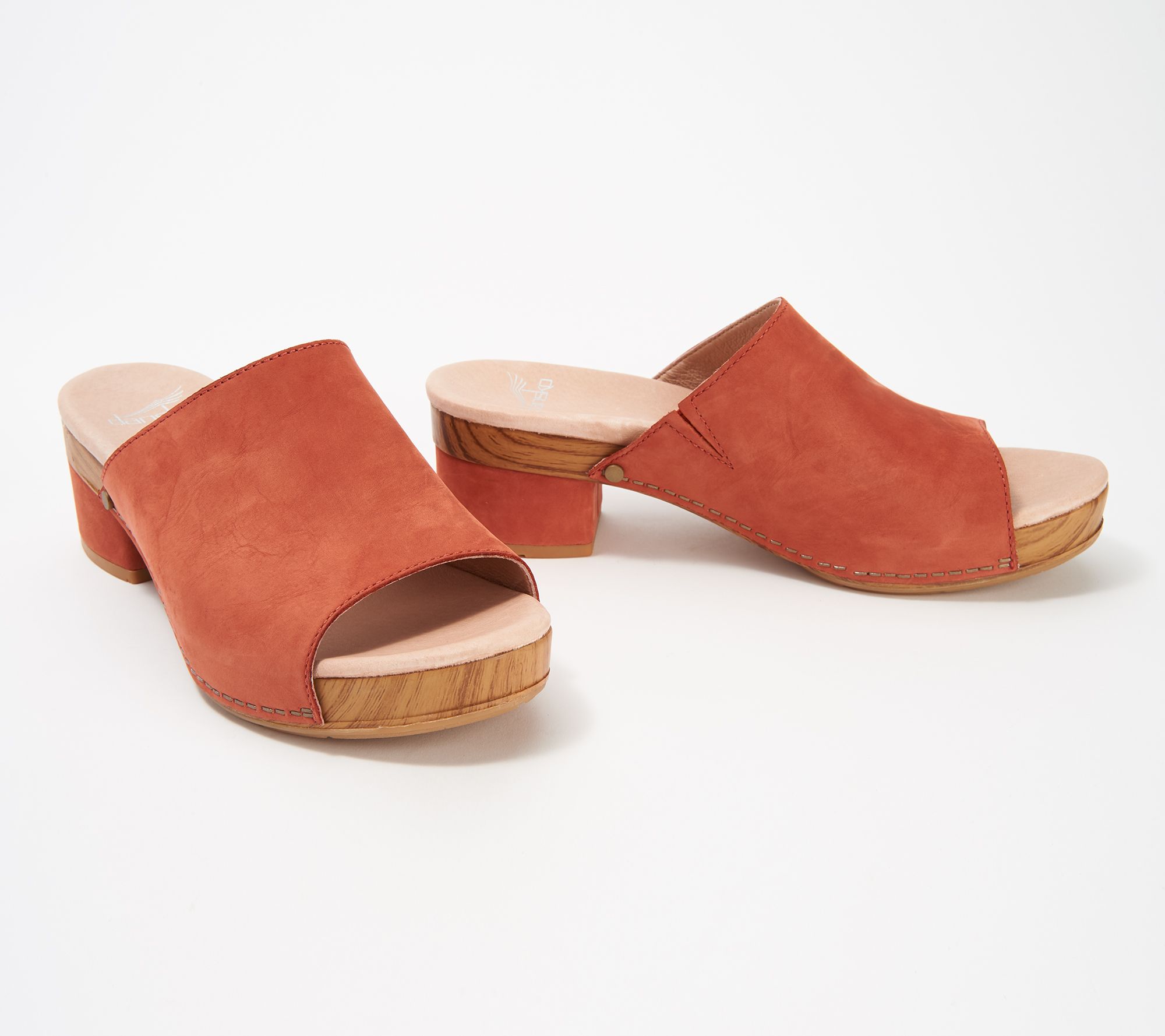 dansko clogs wooden sole