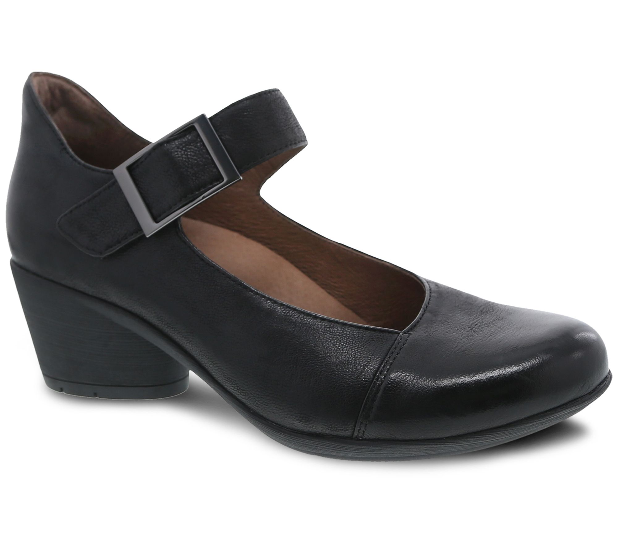 Dansko Leather Mary Janes - Roxanne - QVC.com