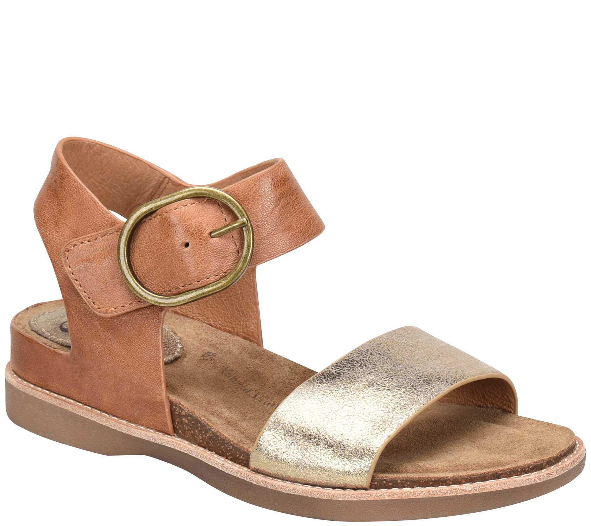Sofft Leather Walking Sandals - Bali - Page 1 — QVC.com