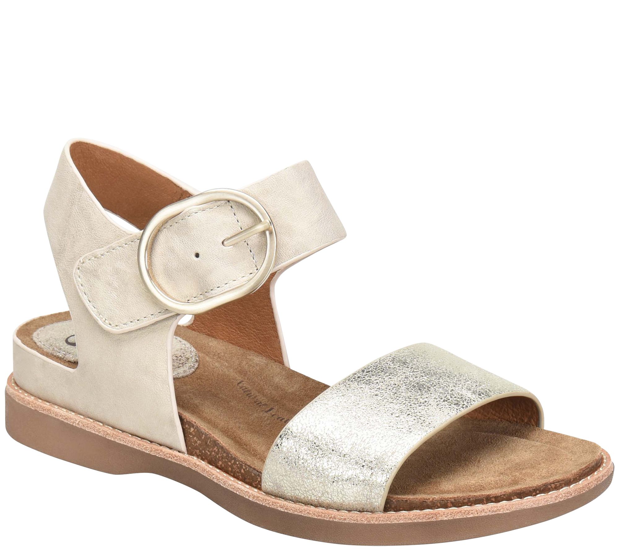 Sofft best sale gold sandals