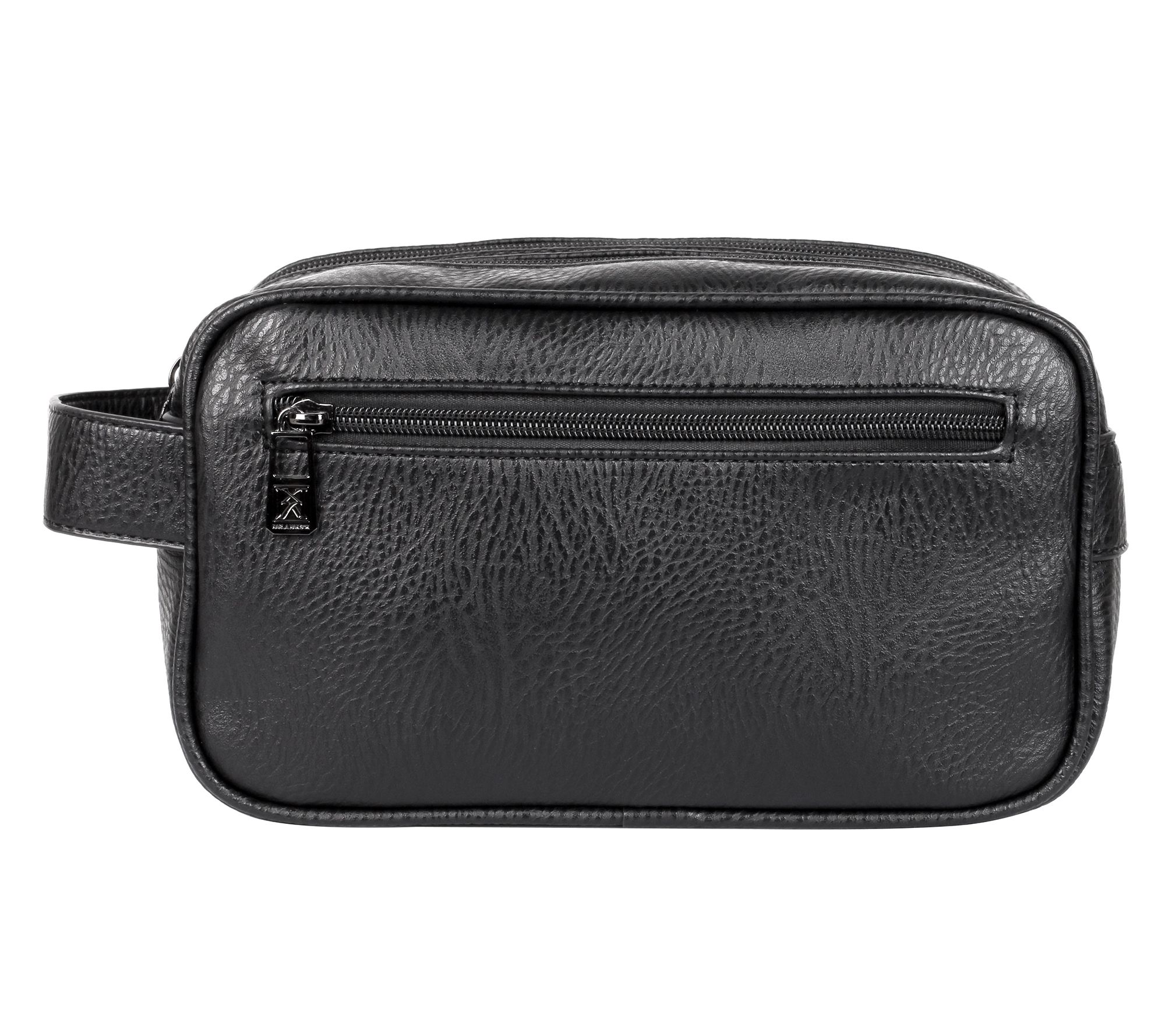 Karla Hanson Men's Travel Double Zipper Toiletry Bag