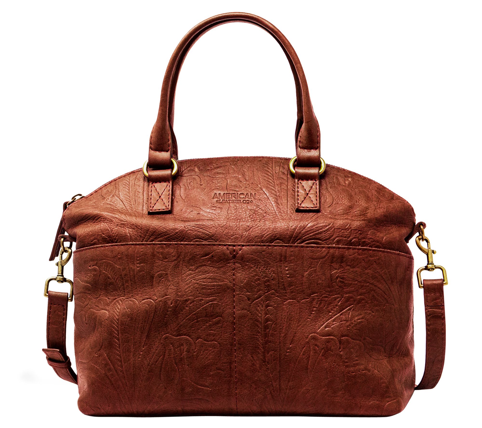 American Leather Co. Carrie Dome Satchel