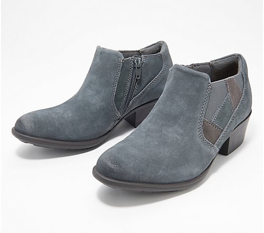Earth Origins Leather or Suede Booties- Christine