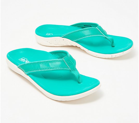 Spenco Orthotic Nuevo Thong Sandals - Speckled