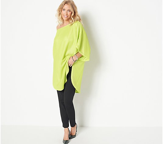 "As Is" Rubin Singer Studio Knit off the Shoulder Tunic Top