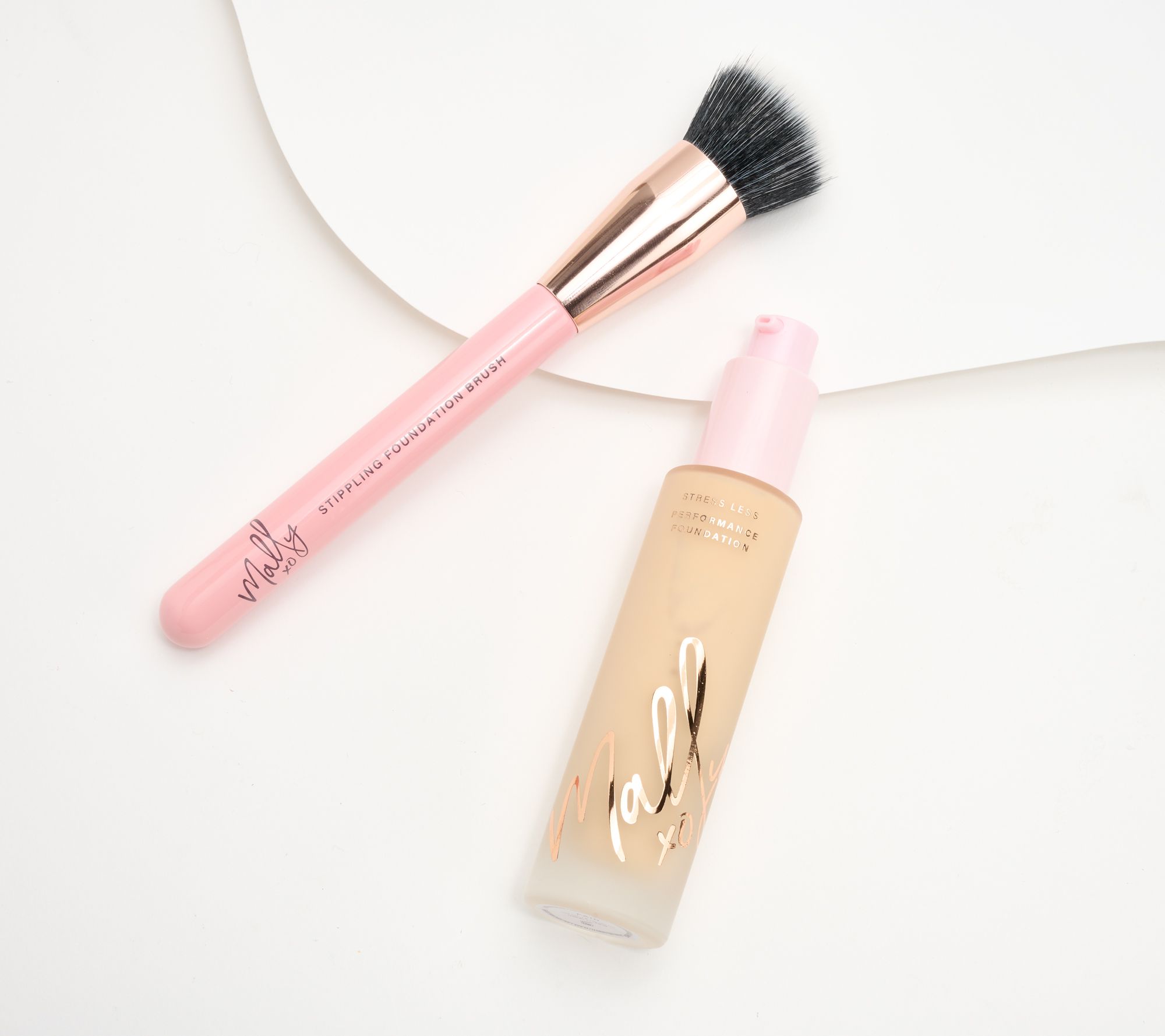 Mally Stressless Liquid Foundation with Brush